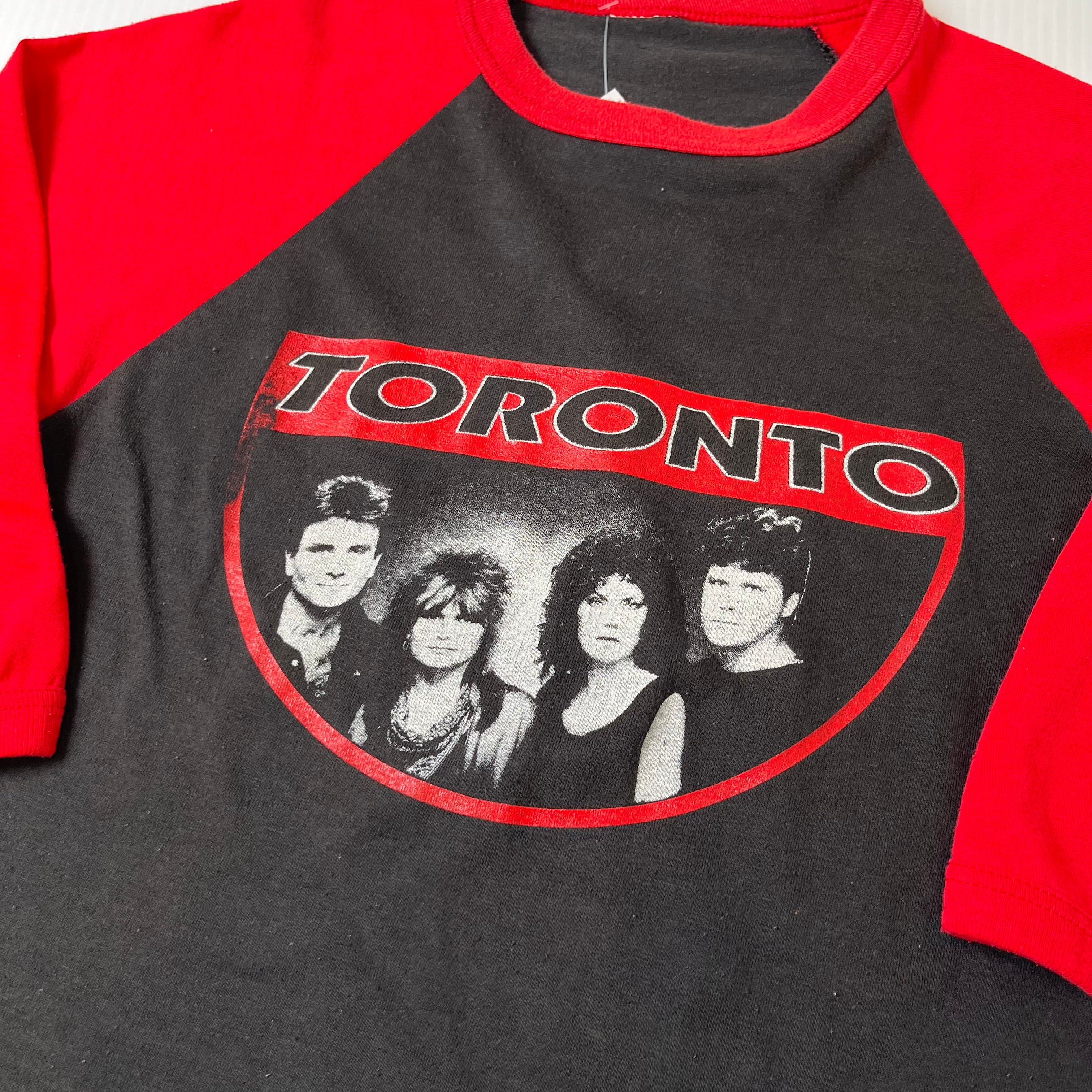 1983 Toronto Band Canadian Tour Raglan Shirt S