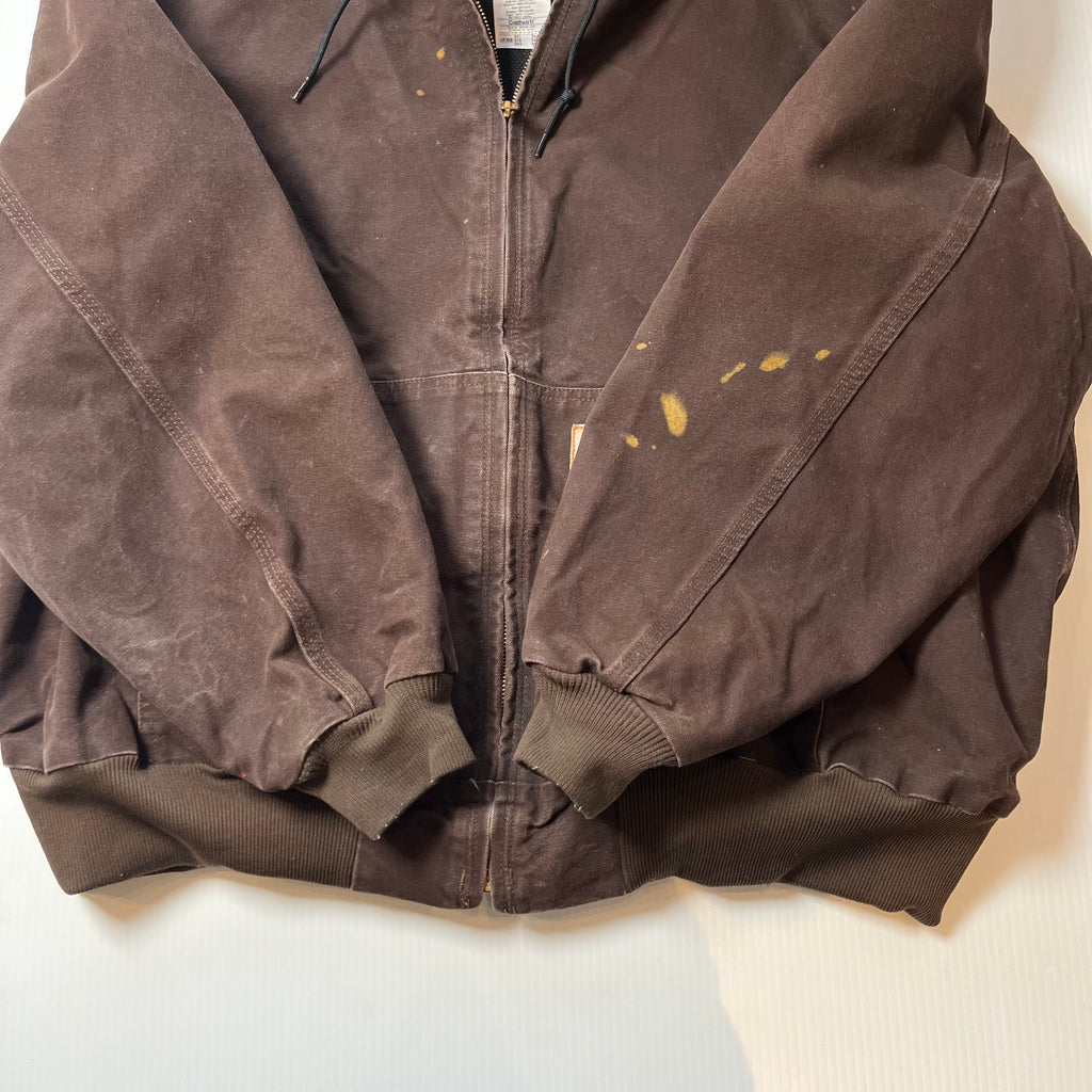 Vintage Carhartt Hooded Zip Jacket XXXL