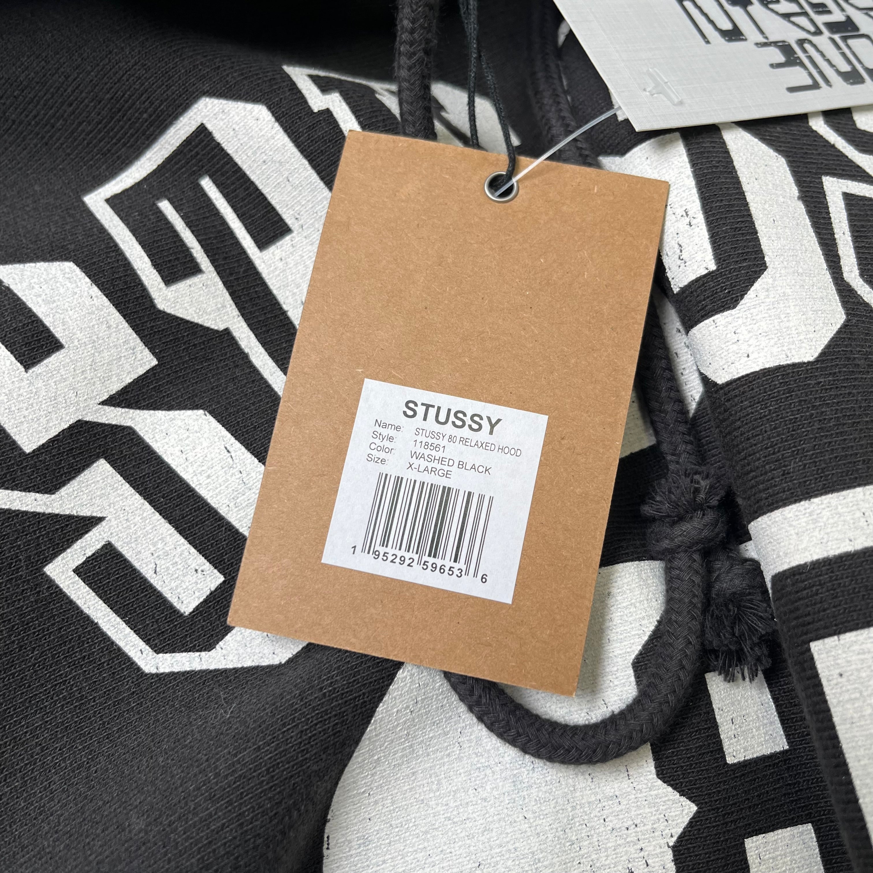 Stussy 80 Relaxed Heavyweight Hoodie BMWT XL