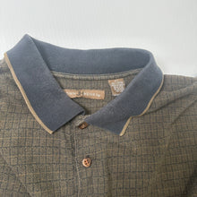 Load image into Gallery viewer, John Henry Grid Pattern Polo Shirt XLT
