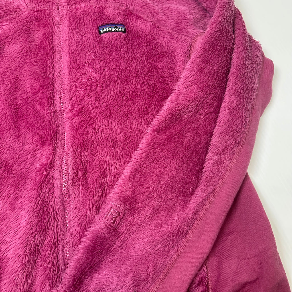 Patagonia Fuzzy Fleece Full Zip Light Jacket Women's L