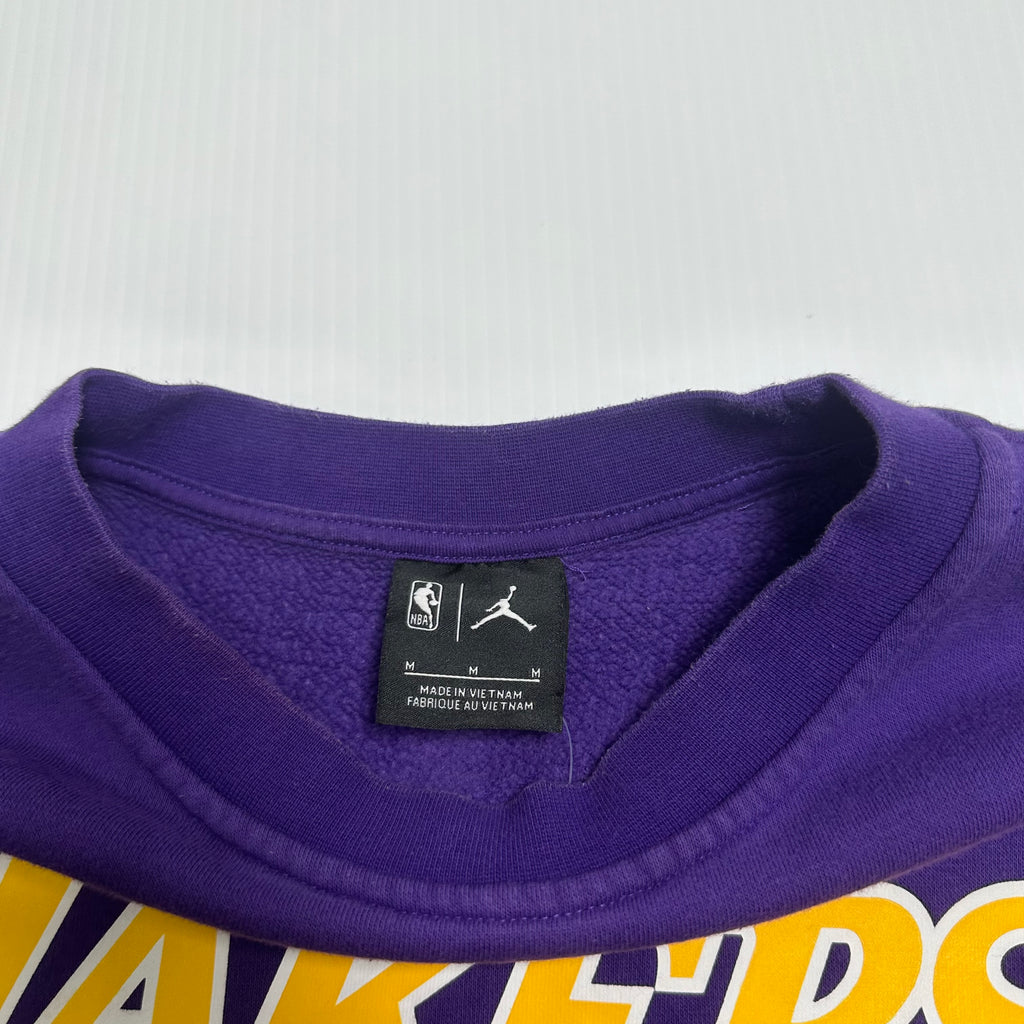 Air Jordan LA Lakers Lebron James Crewneck M