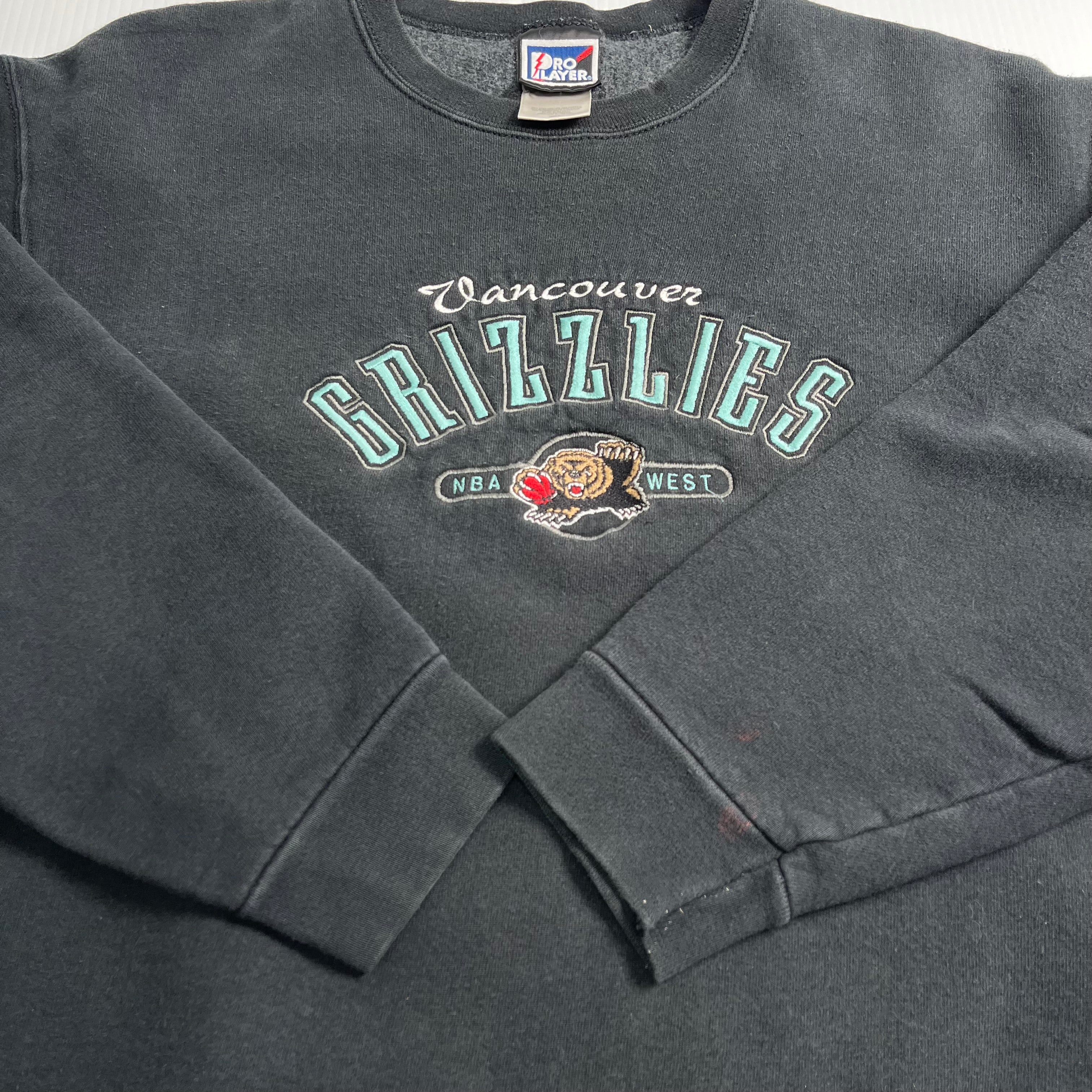 Vintage Pro Player Vancouver Grizzlies Sweatshirt L