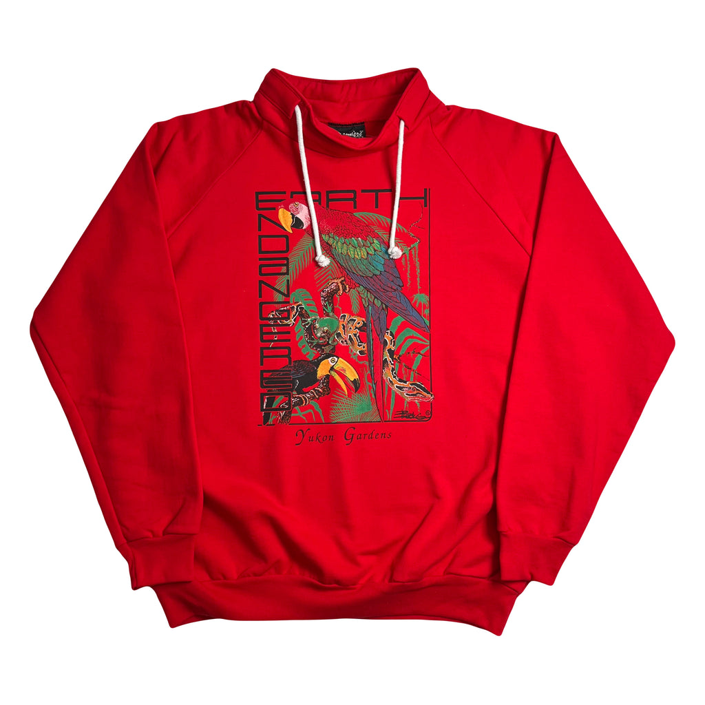 Vintage Endangered Earth Nature Sweatshirt XL