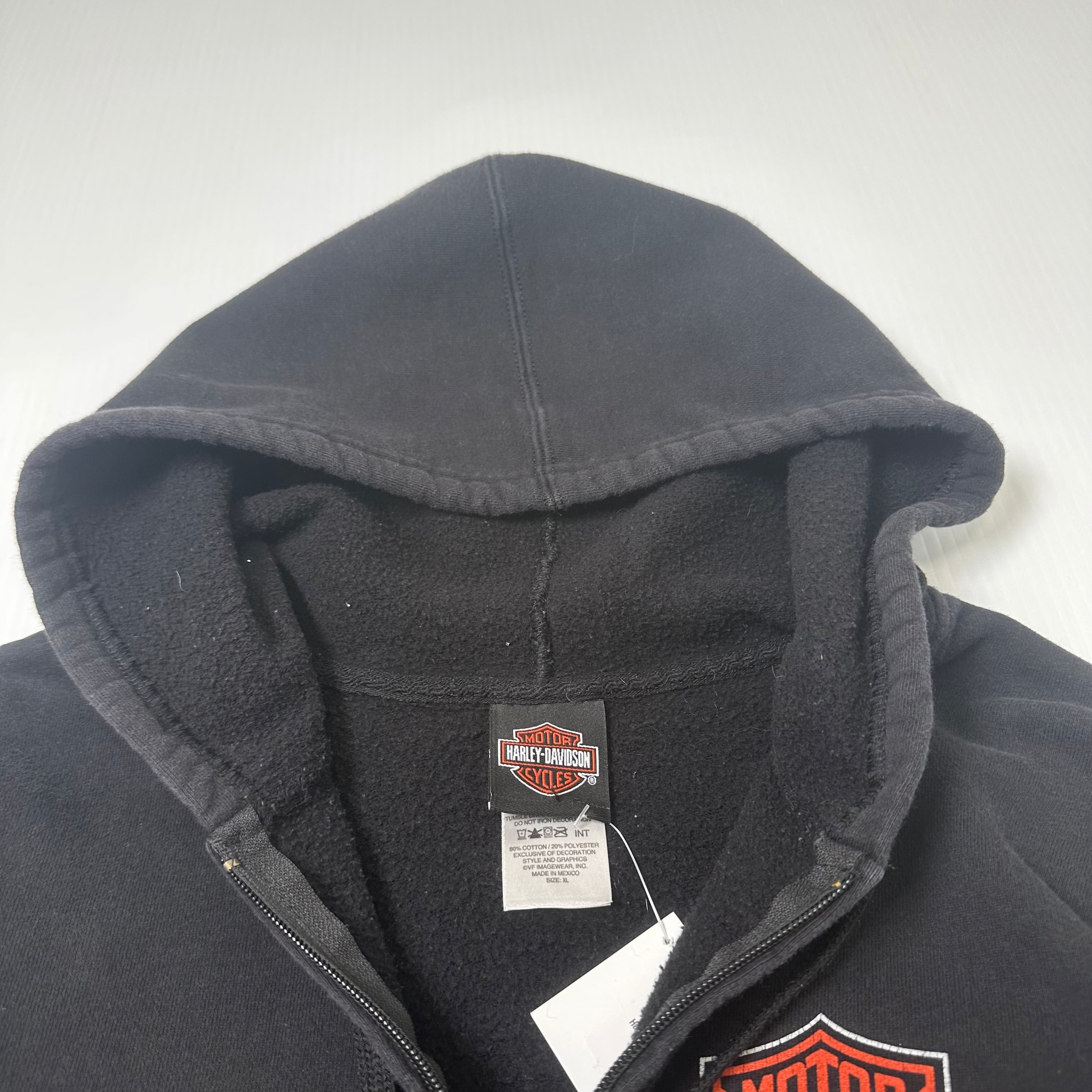 Harley Davidson Langley Zip Hoodie Women's XL