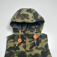 Load image into Gallery viewer, A Bathing Ape Camo Puffer Vest L
