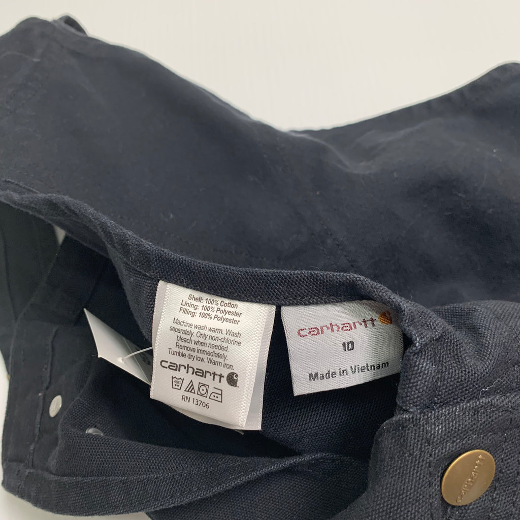 Vintage Carhartt Cutoff Short Overalls Women's 10