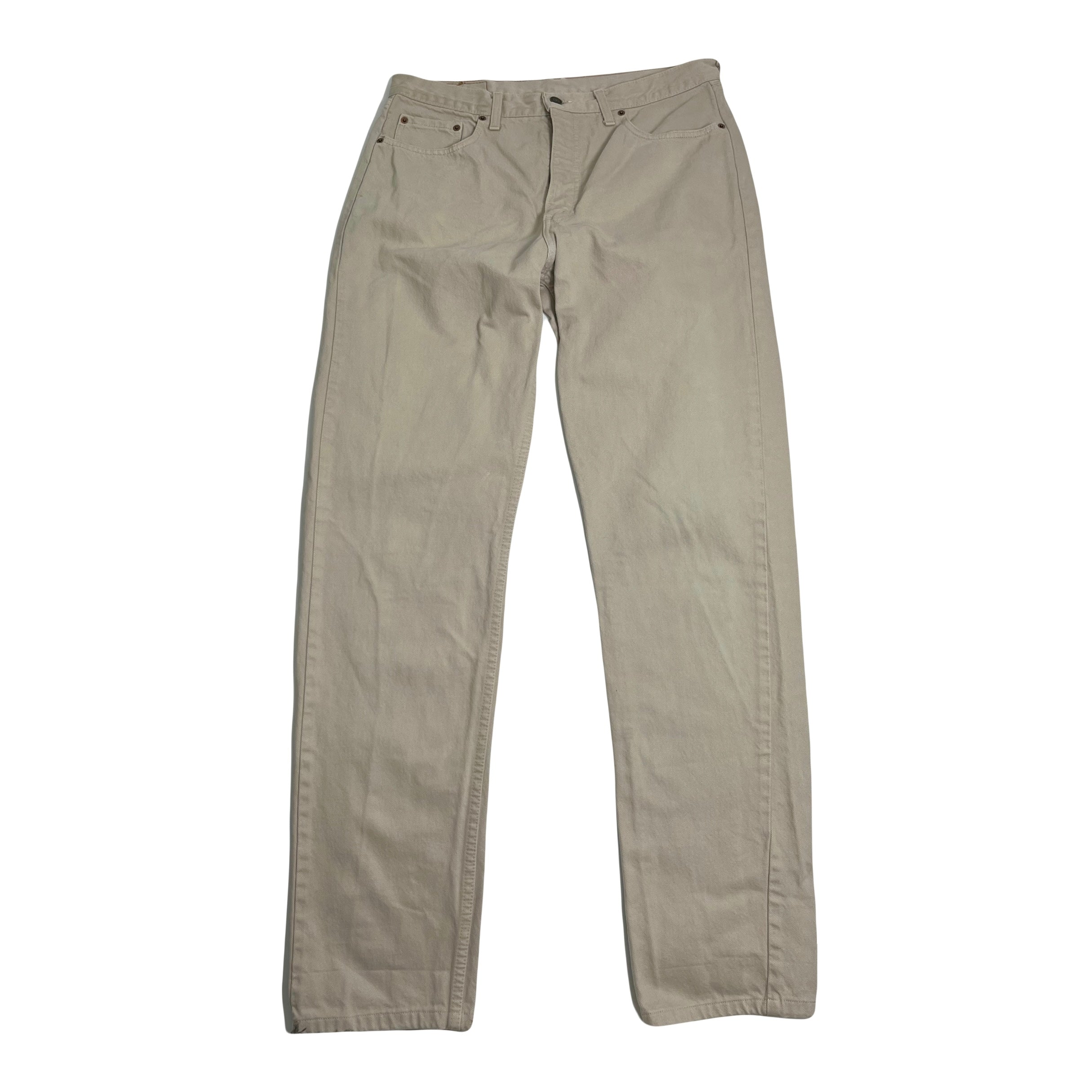 Vintage Levi's 615 Cream Denim 33