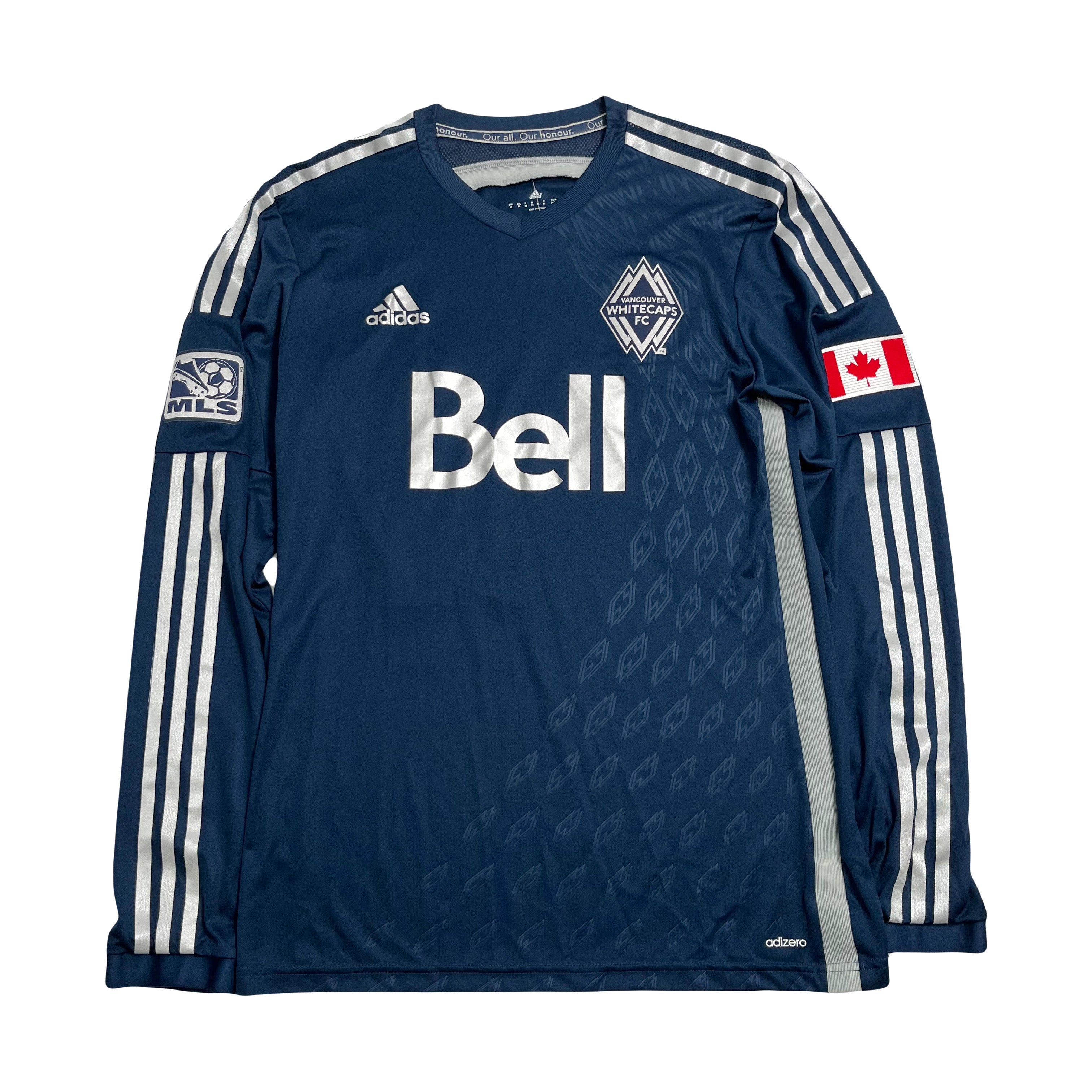 2014 Adidas Vancouver Whitecaps Away LS Jersey M