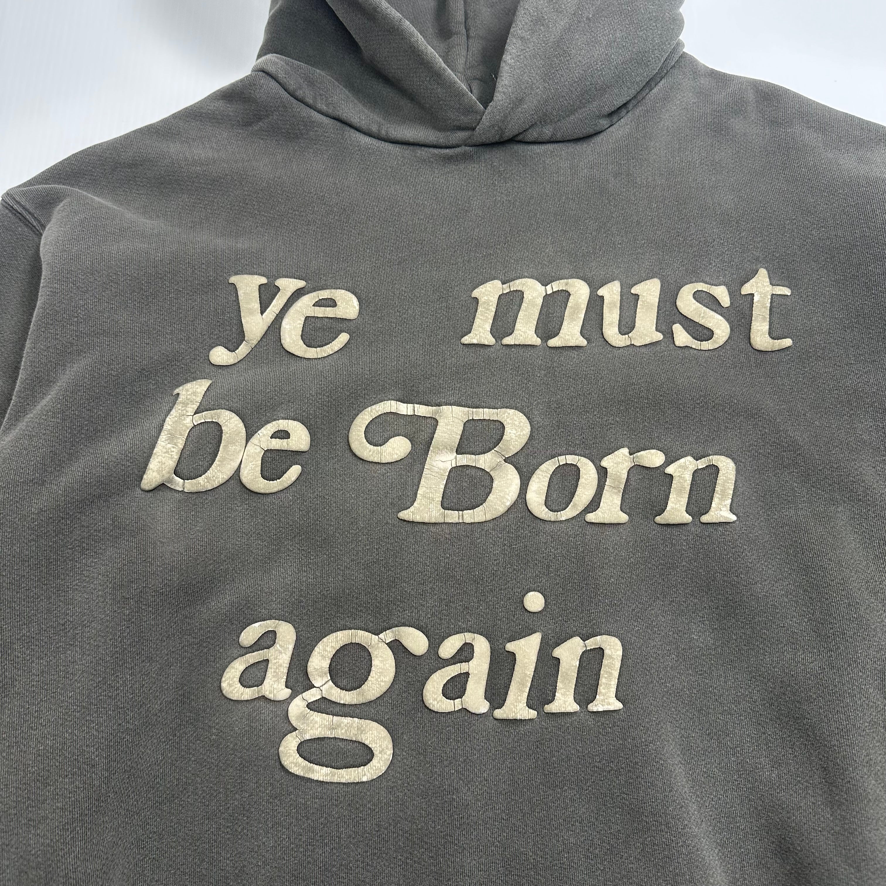 CPFM Ye Must Be Born Again Puff Print Hoodie L