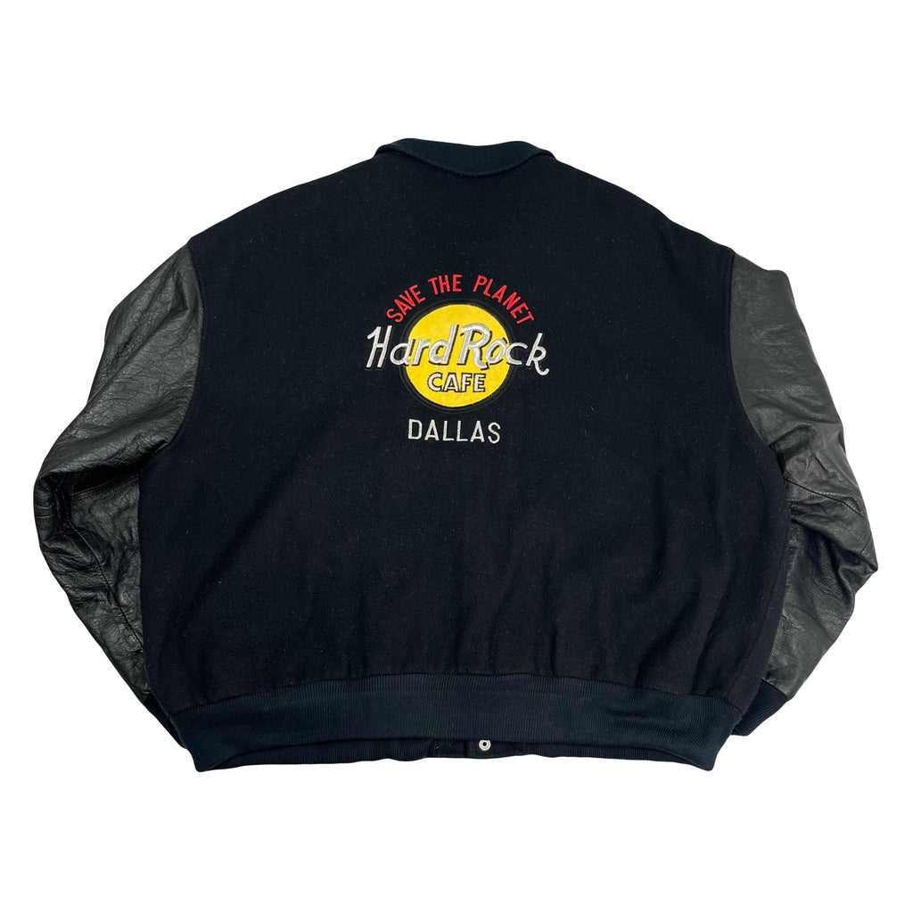 Vintage Hard Rock Cafe Dallas Varsity Jacket XL