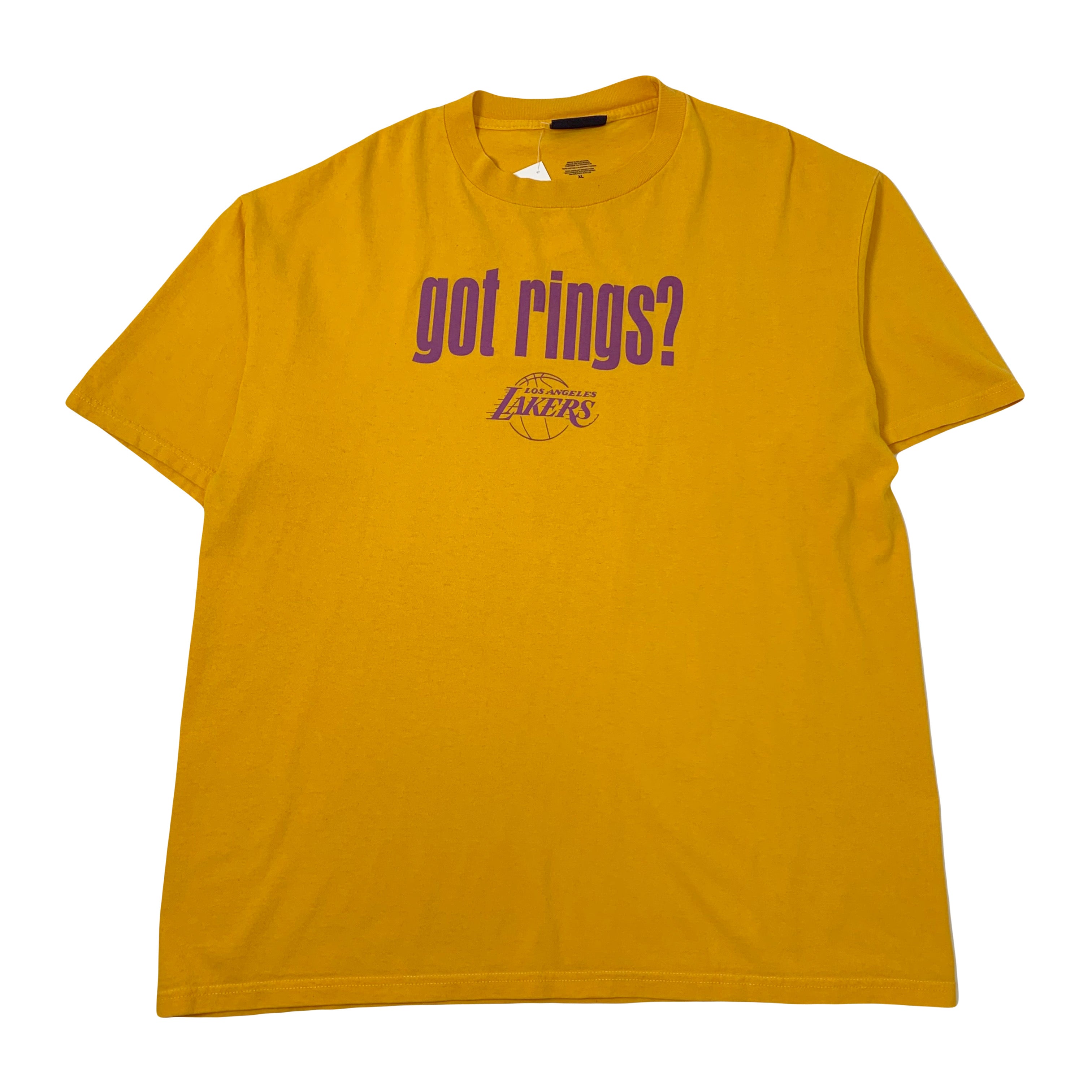Los Angeles Lakers Got Rings? NBA Graphic Tee XL