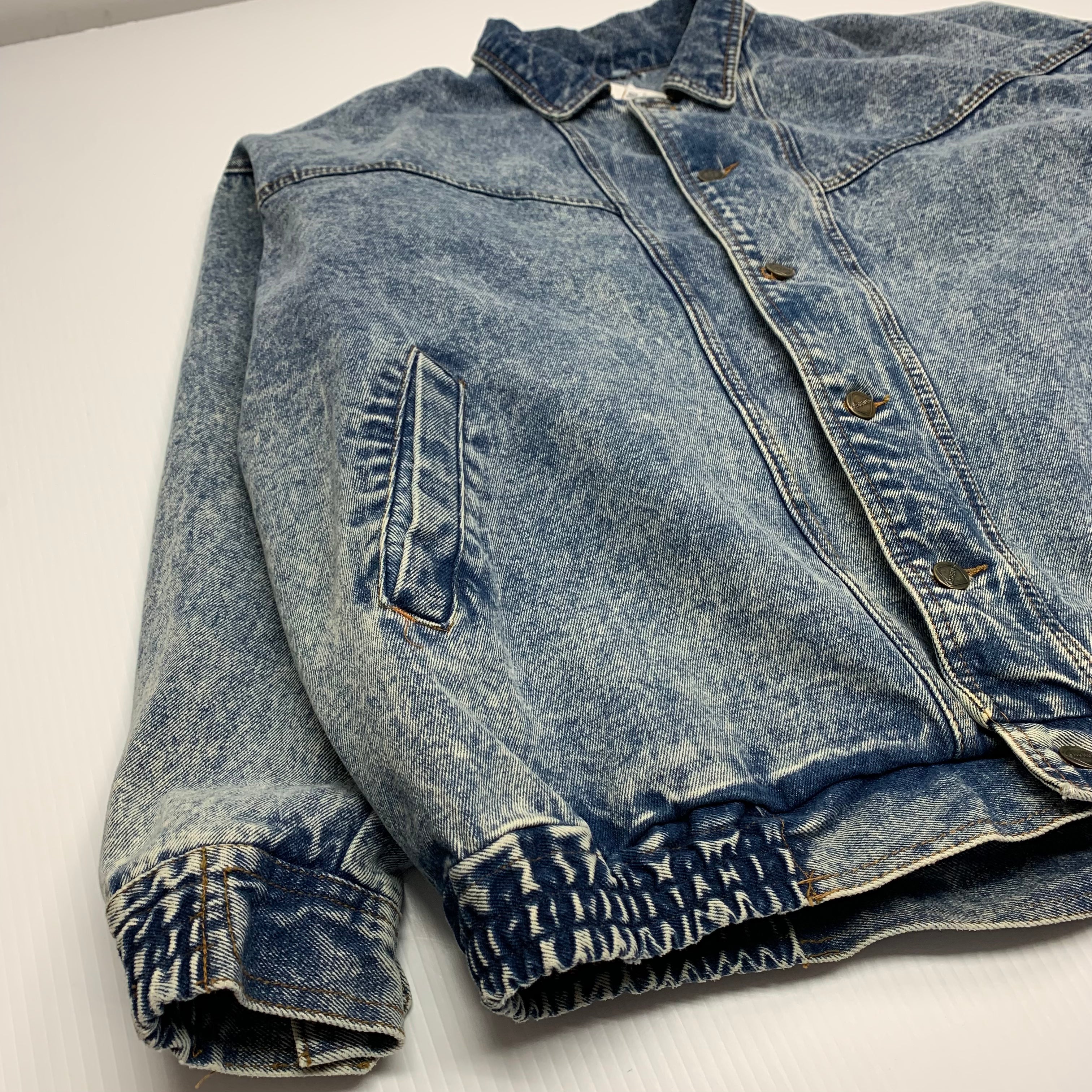 Vintage Acid Wash Denim Jacket 7