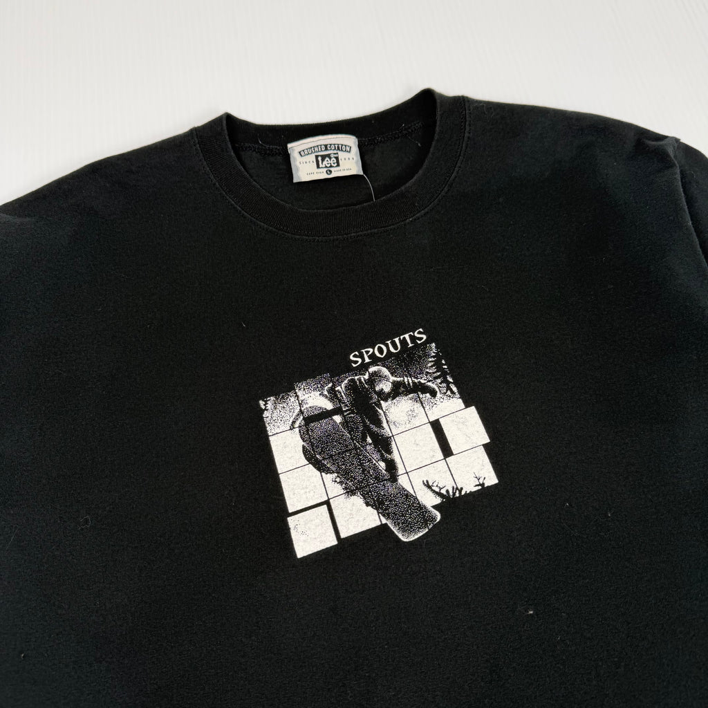 Vintage Spouts Snowboarding Graphic Tee L