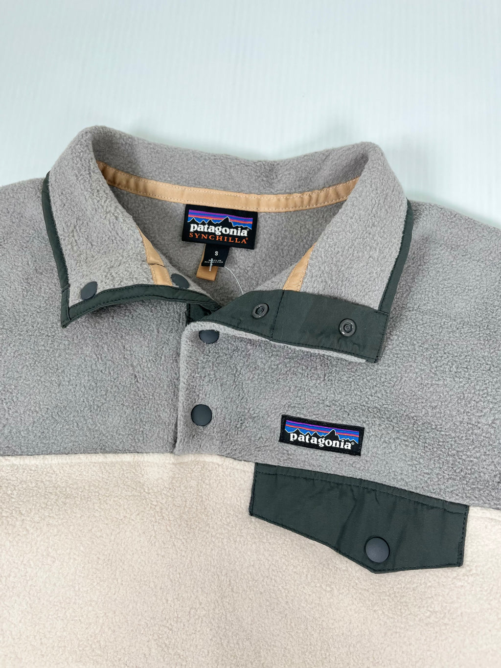 Patagonia Synchilla Snap-T Two-Tone Fleece S