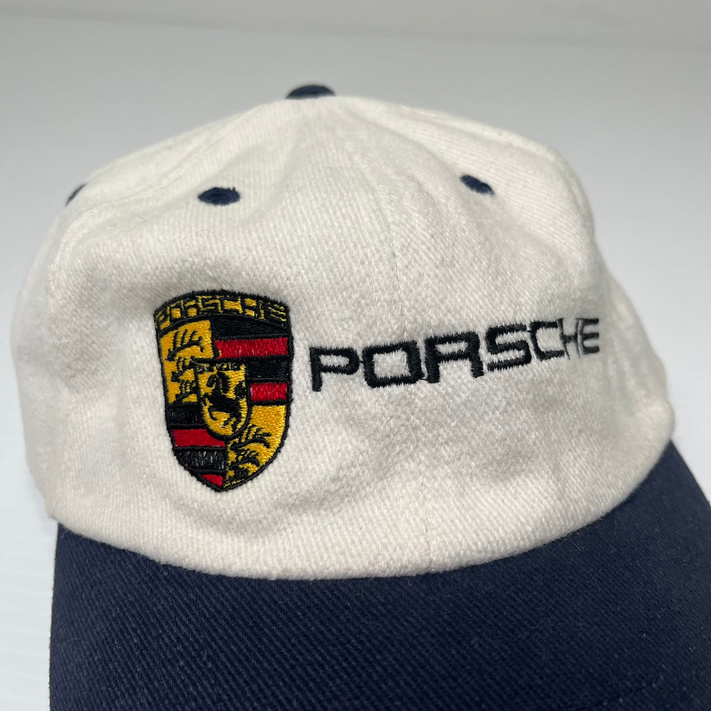 Vintage Porsche Germany Strapback Hat