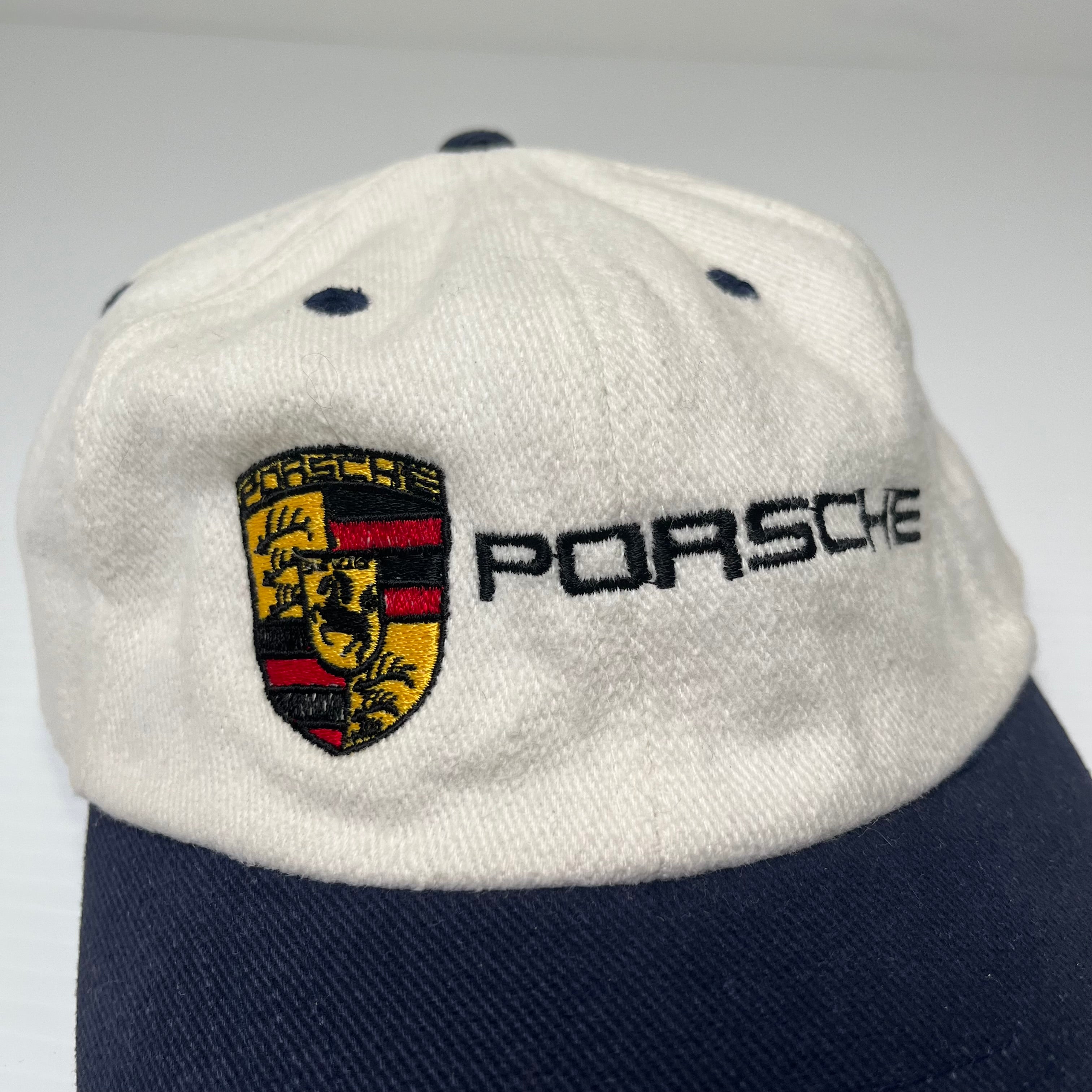 Vintage Porsche Germany Strapback Hat