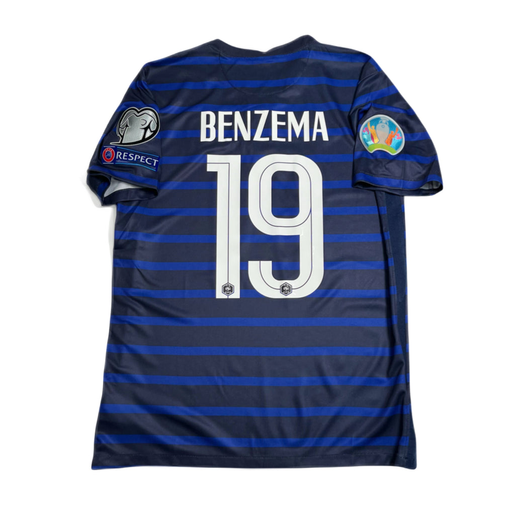 2021 Nike France Karim Benzema Home Kit M