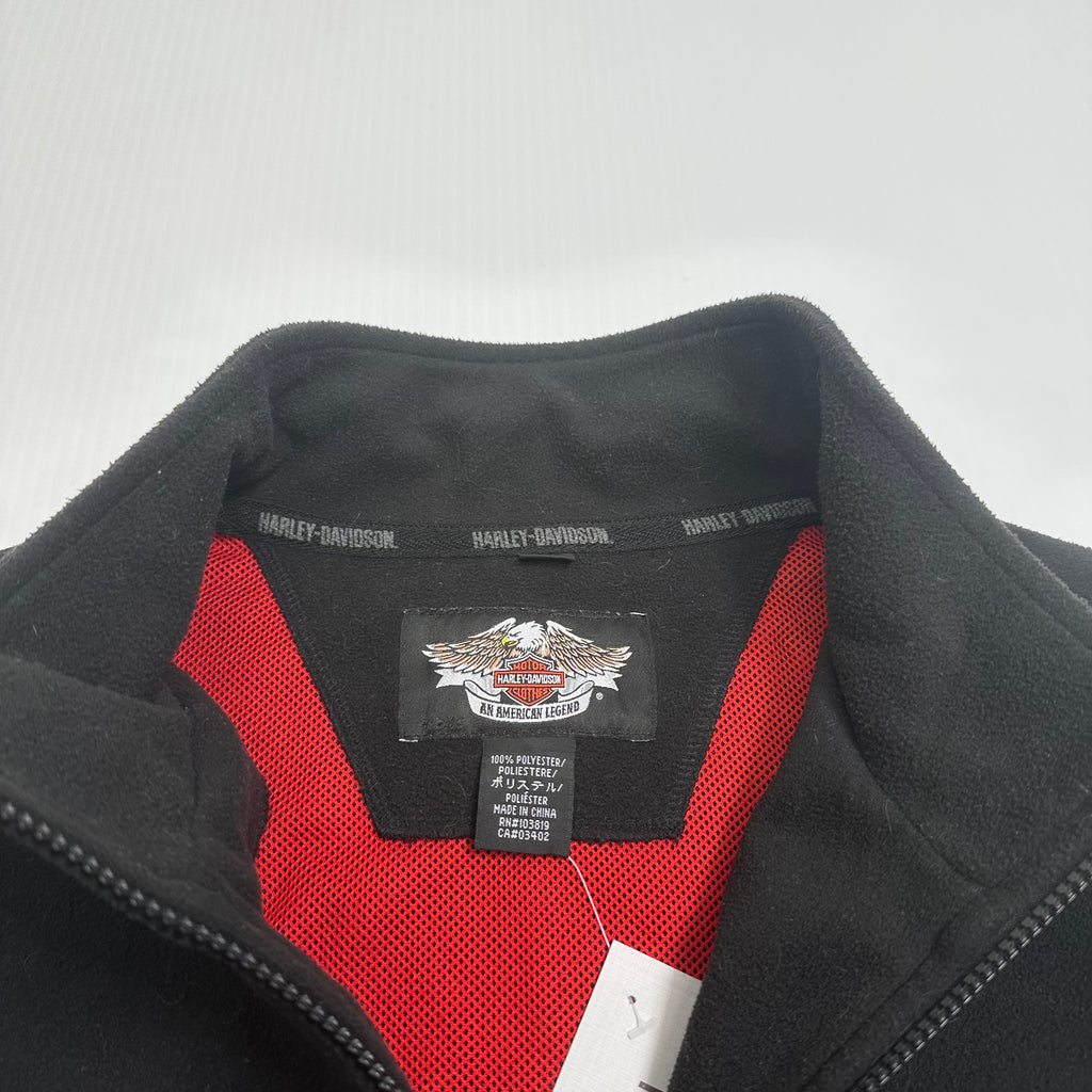 Harley Davidson Fleece 1/2 Zip Jacket XL