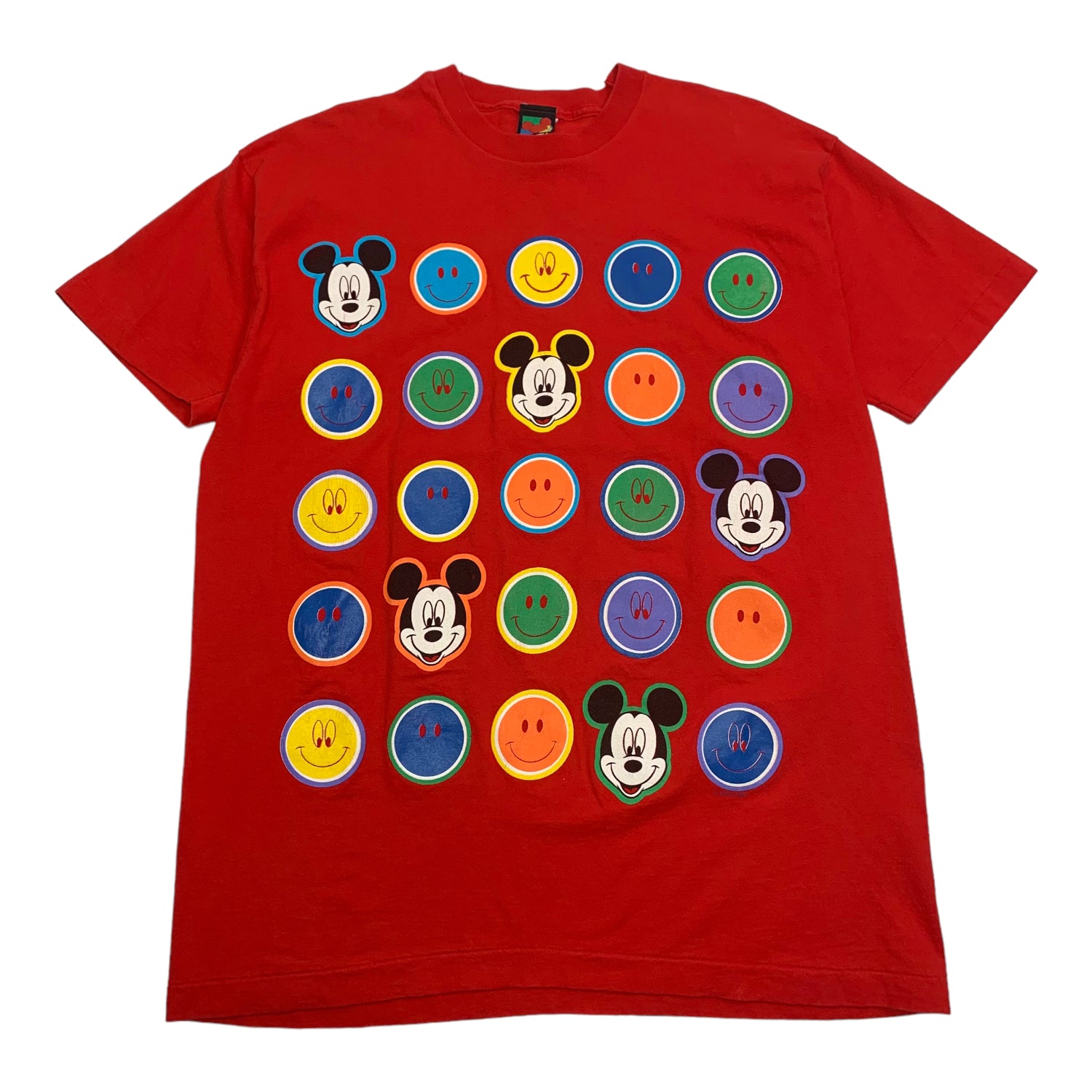 90s Mickey Mouse Smiley Tee XL