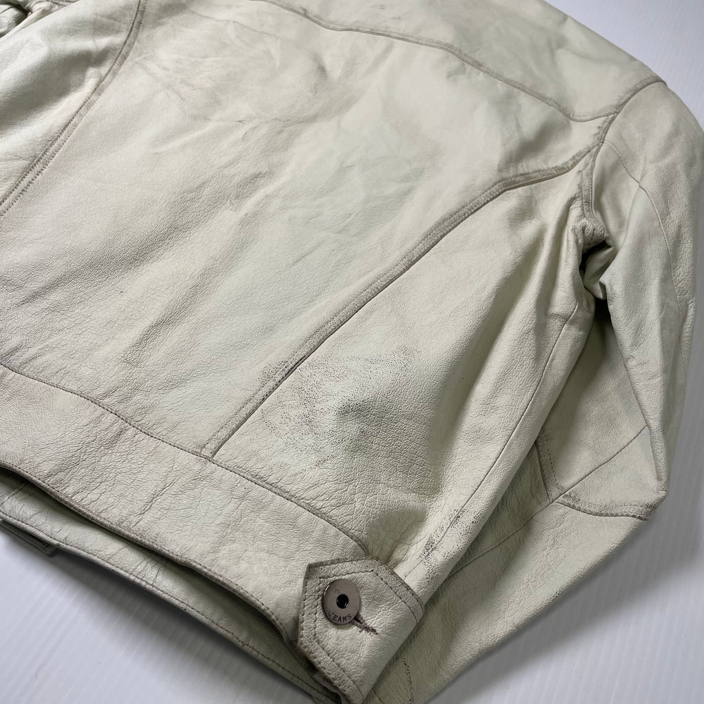 New Label Leather Moto Style Jacket Women's L