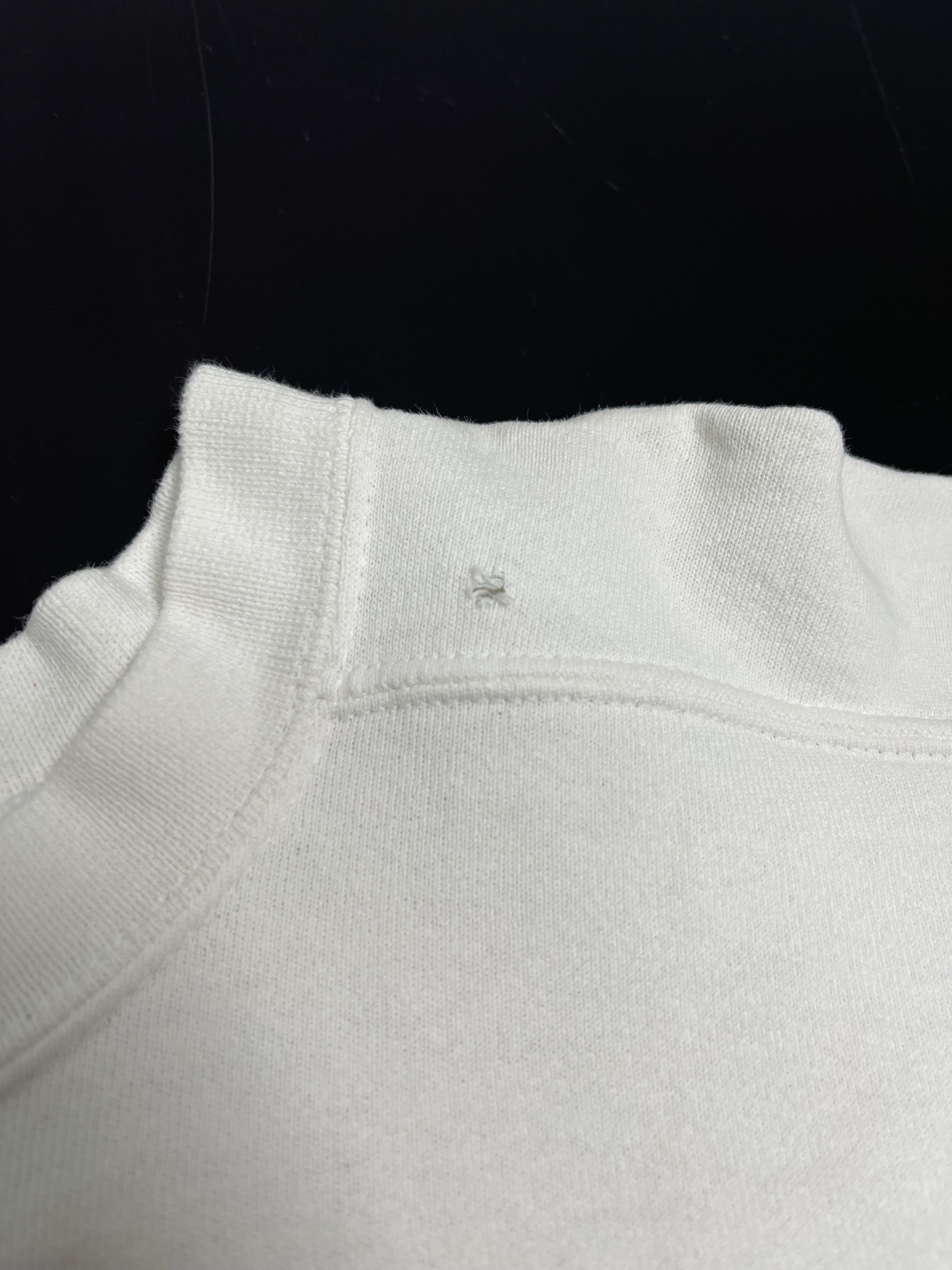 90s Nike White Swoosh Crewneck L