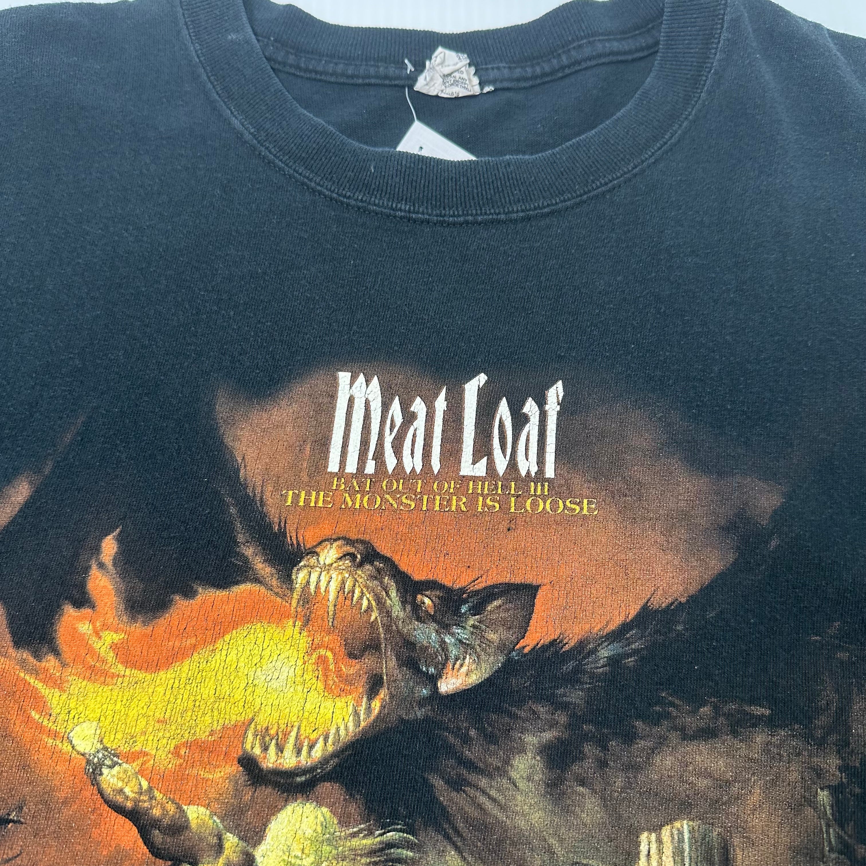 2007 Meat Loaf Bat Out Of Hell Tour Tee XL