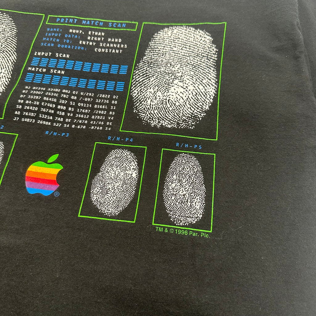 90s Apple Expect The Impossible Mission: Impossible Promo Tee L/XL