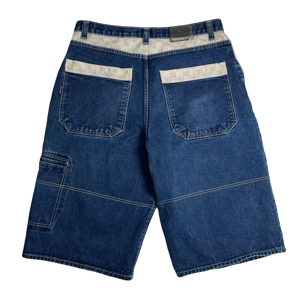 Y2K O.G. Gear USA Baggy Denim Shorts 34