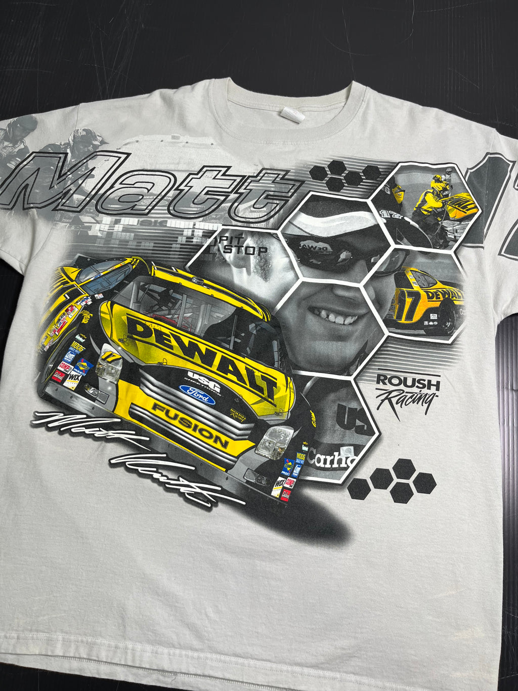Matt Kenseth Dewalt Racing AOP NASCAR Tee XXL