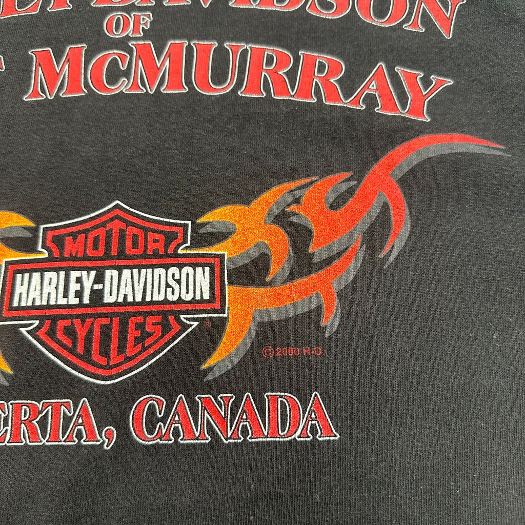 2000 Harley Davidson Alberta Canada Polar Bear Tee XL