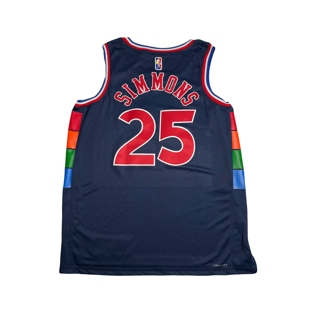 Nike Philadelphia Sixers Ben Simmons Jersey L