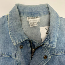 Load image into Gallery viewer, Fiori Denim Jacket L
