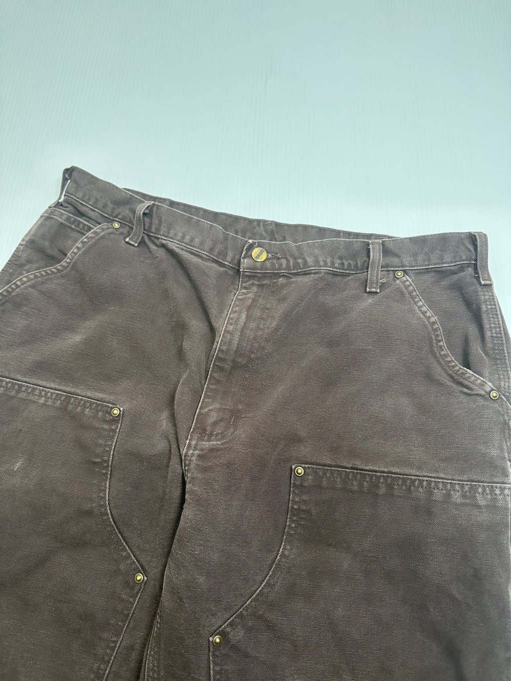 Vintage Carhartt Dungaree Fit Double Knee Denim 38