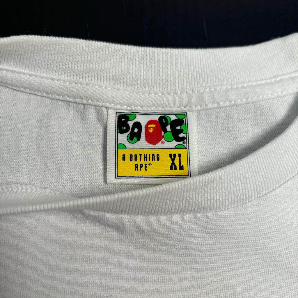 A Bathing Ape Camo Head Graphic Tee XL