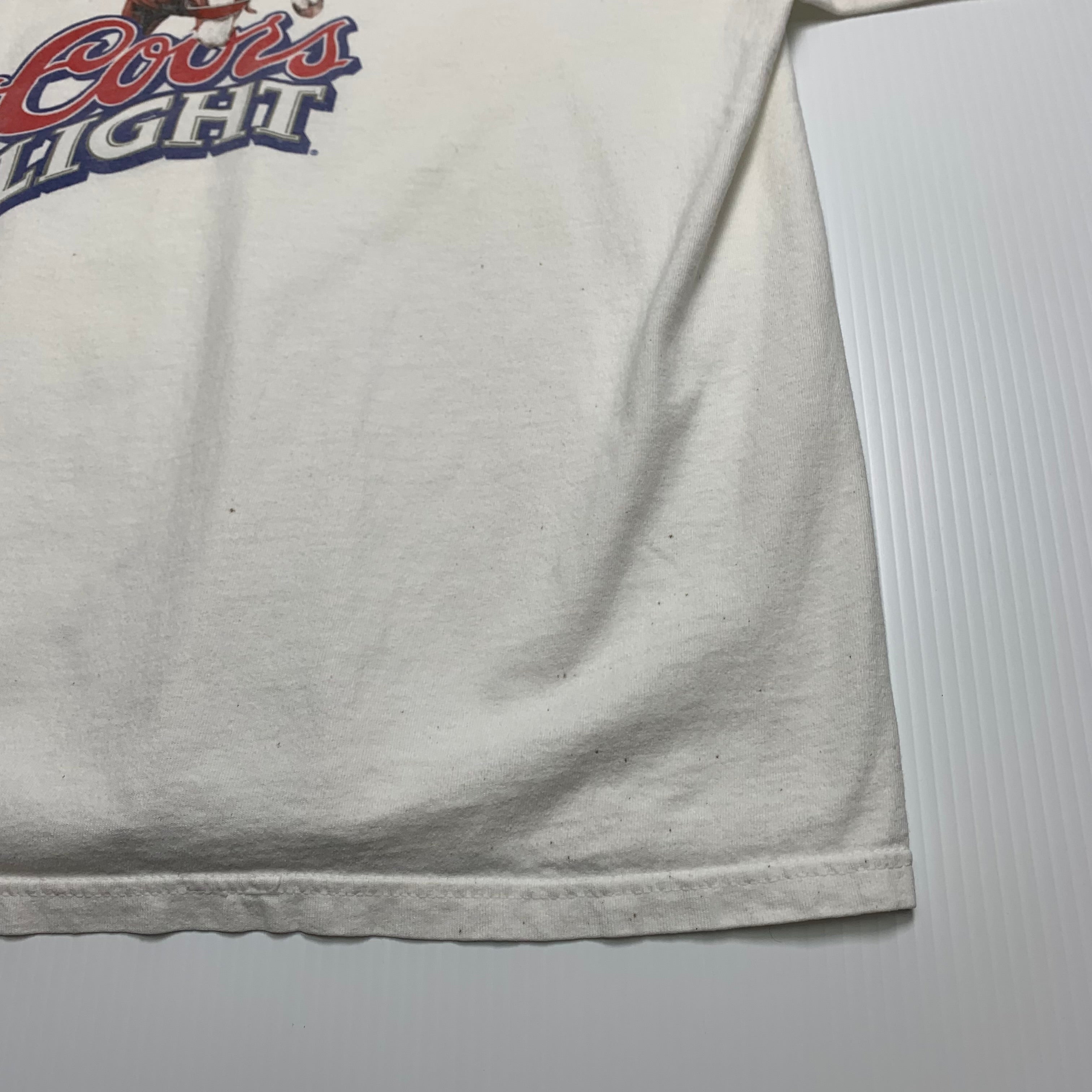 Vintage Coors Light 25 Year Canadian Rodeo Tee XL