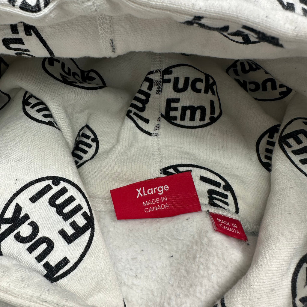 Supreme F*** Em! AOP Graphic Hoodie XL