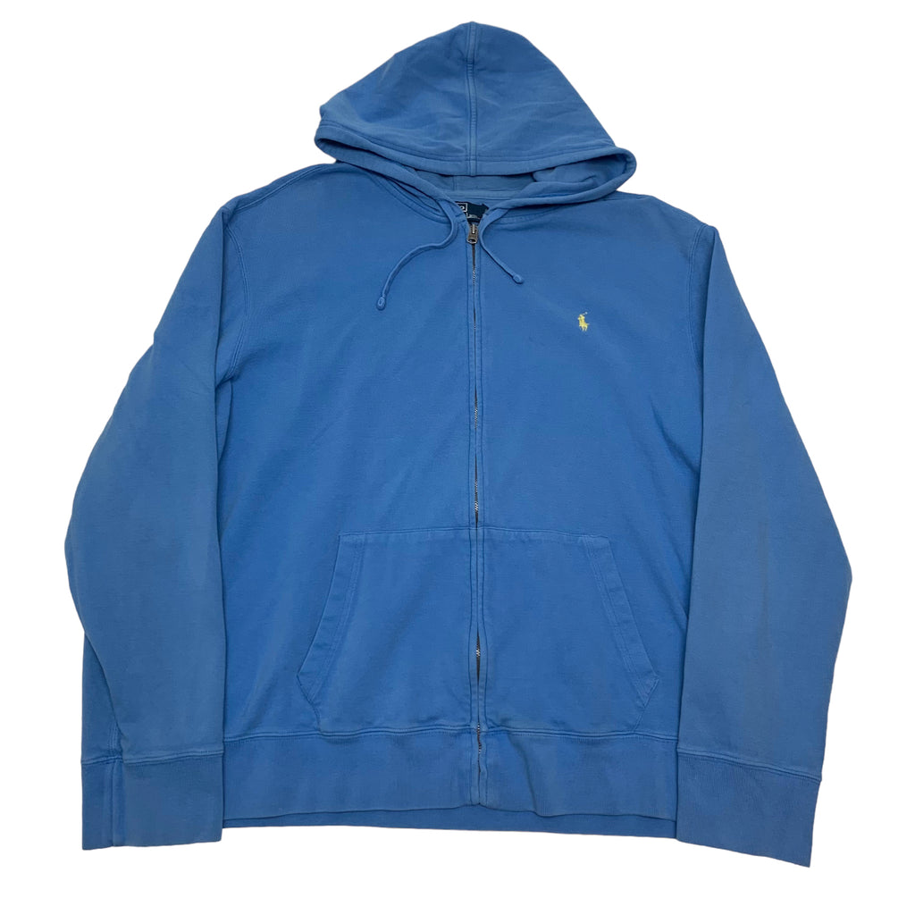 Blue Polo ZipUp Hoodie XXL