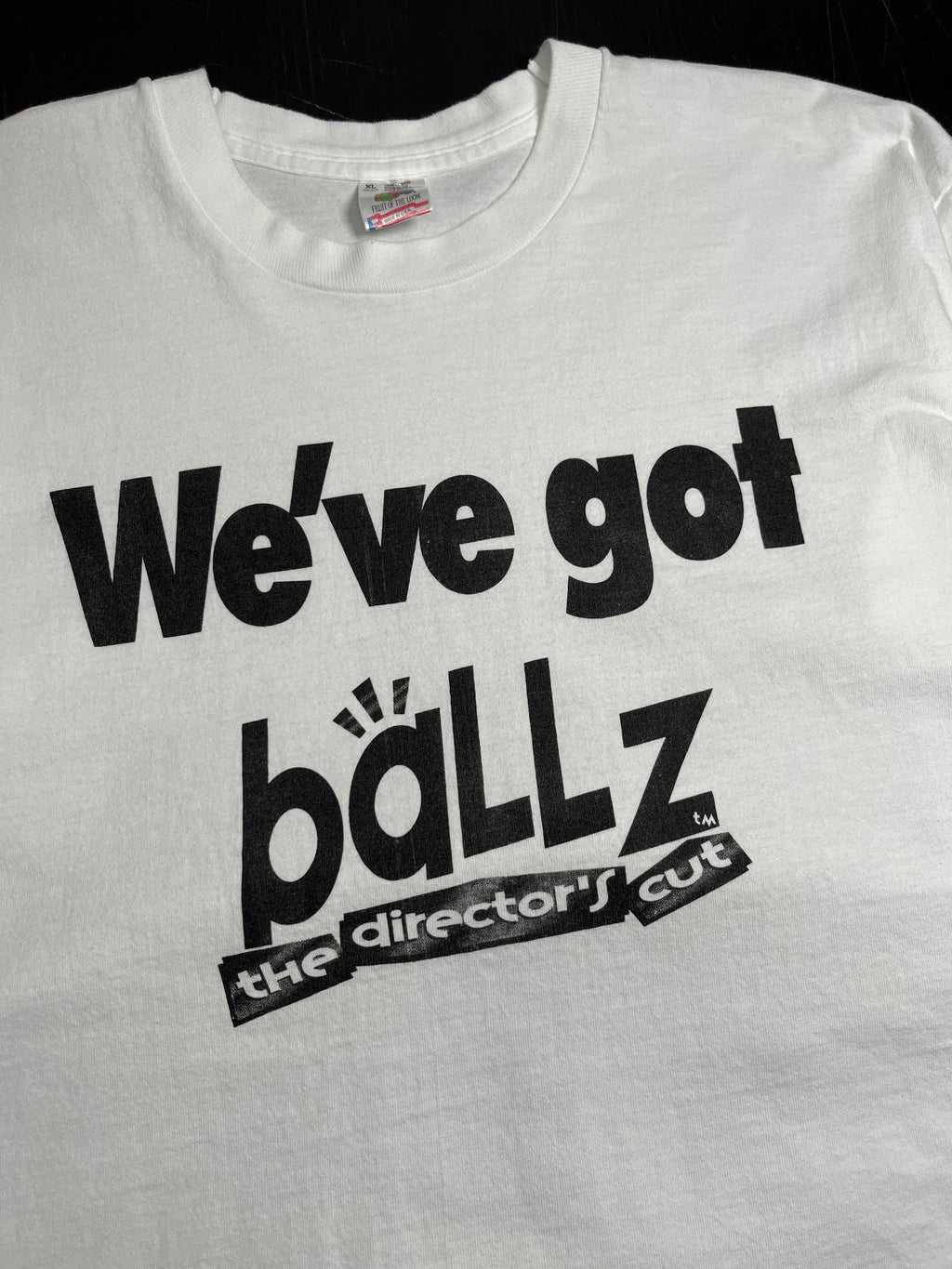 Vintage We've Got Ballz Panasonic Graphic Tee XL