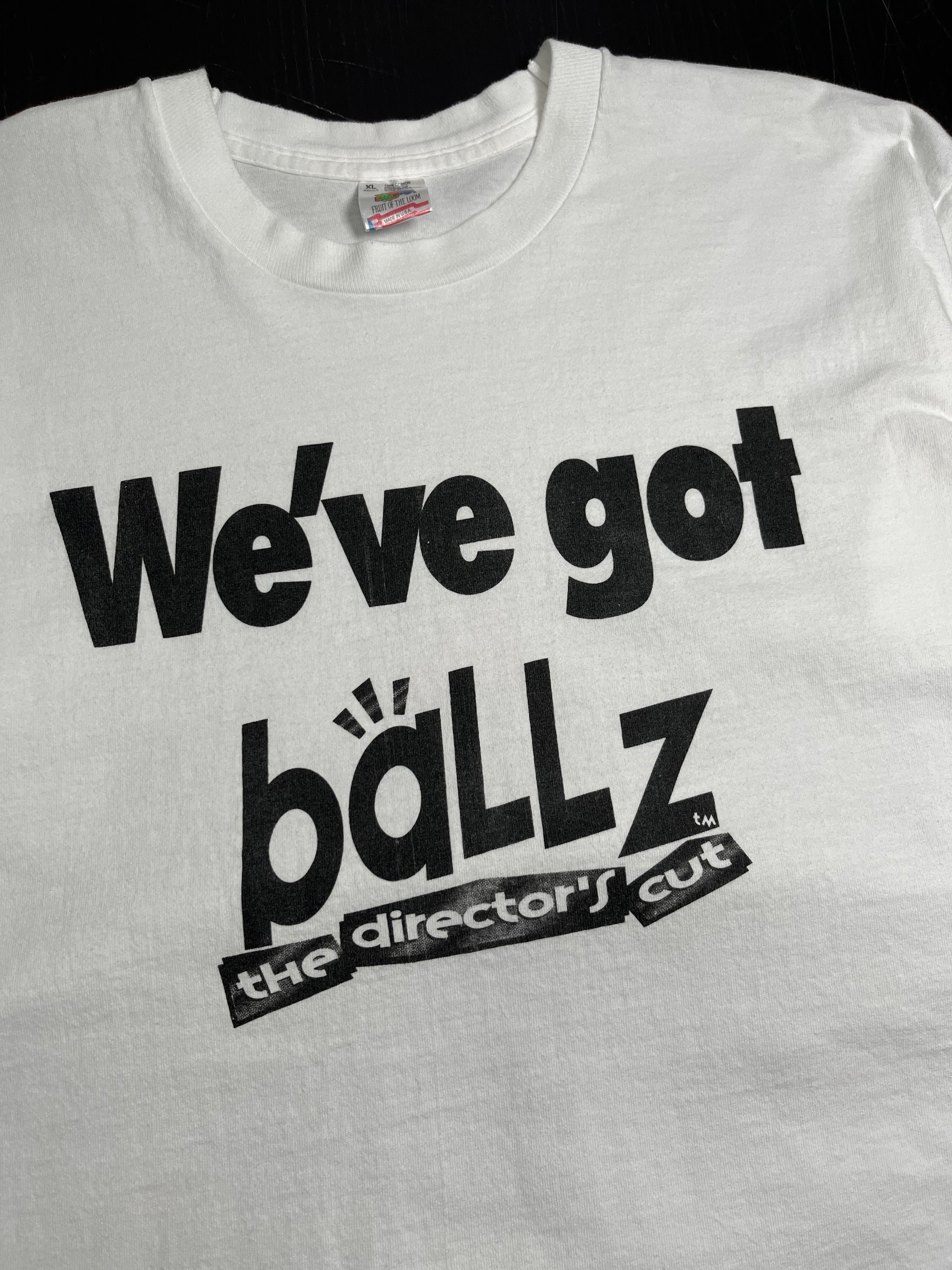 Vintage We've Got Ballz Panasonic Graphic Tee XL