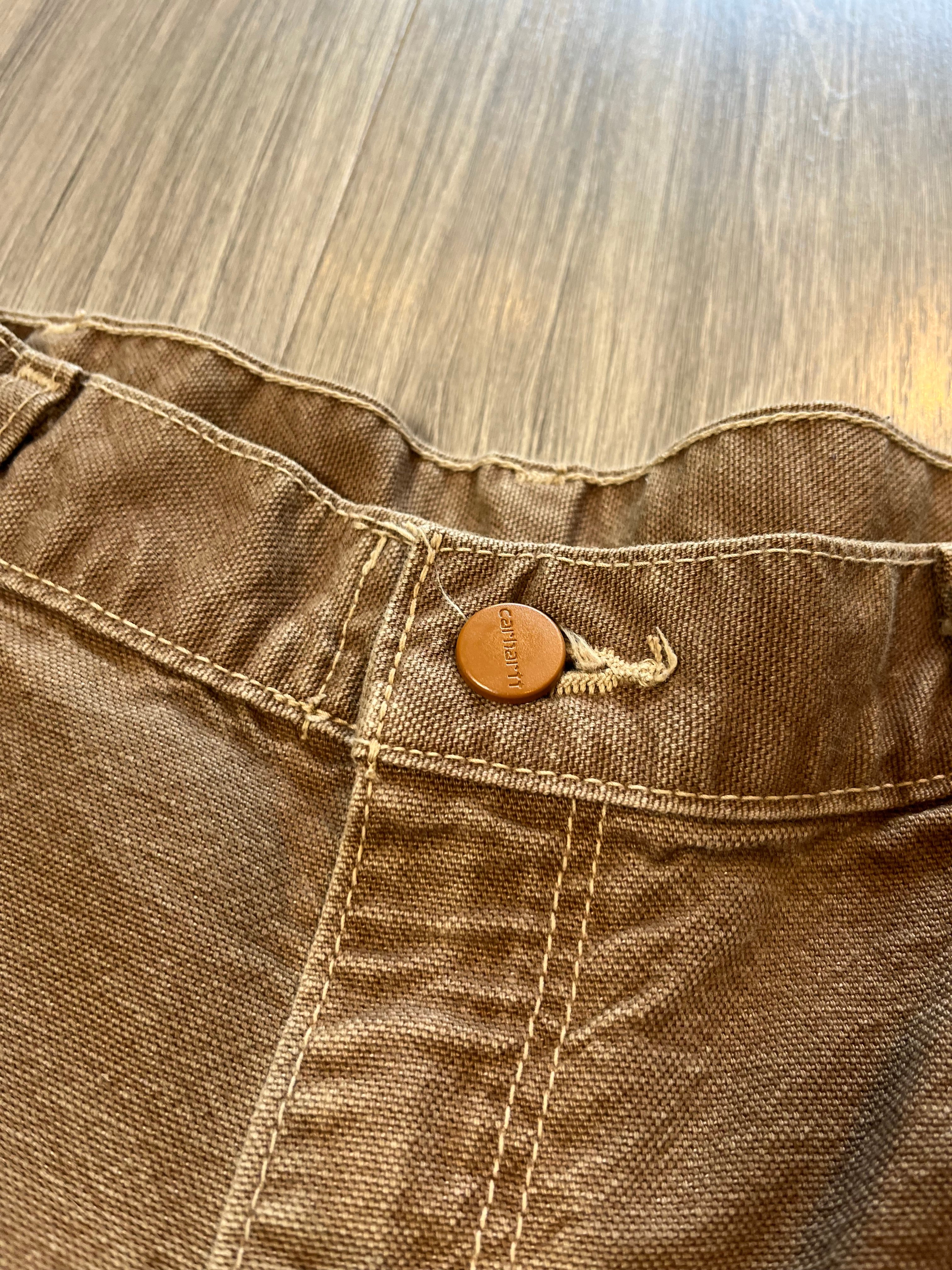 Carhartt FR Faded Denim Carpenter Pants 33