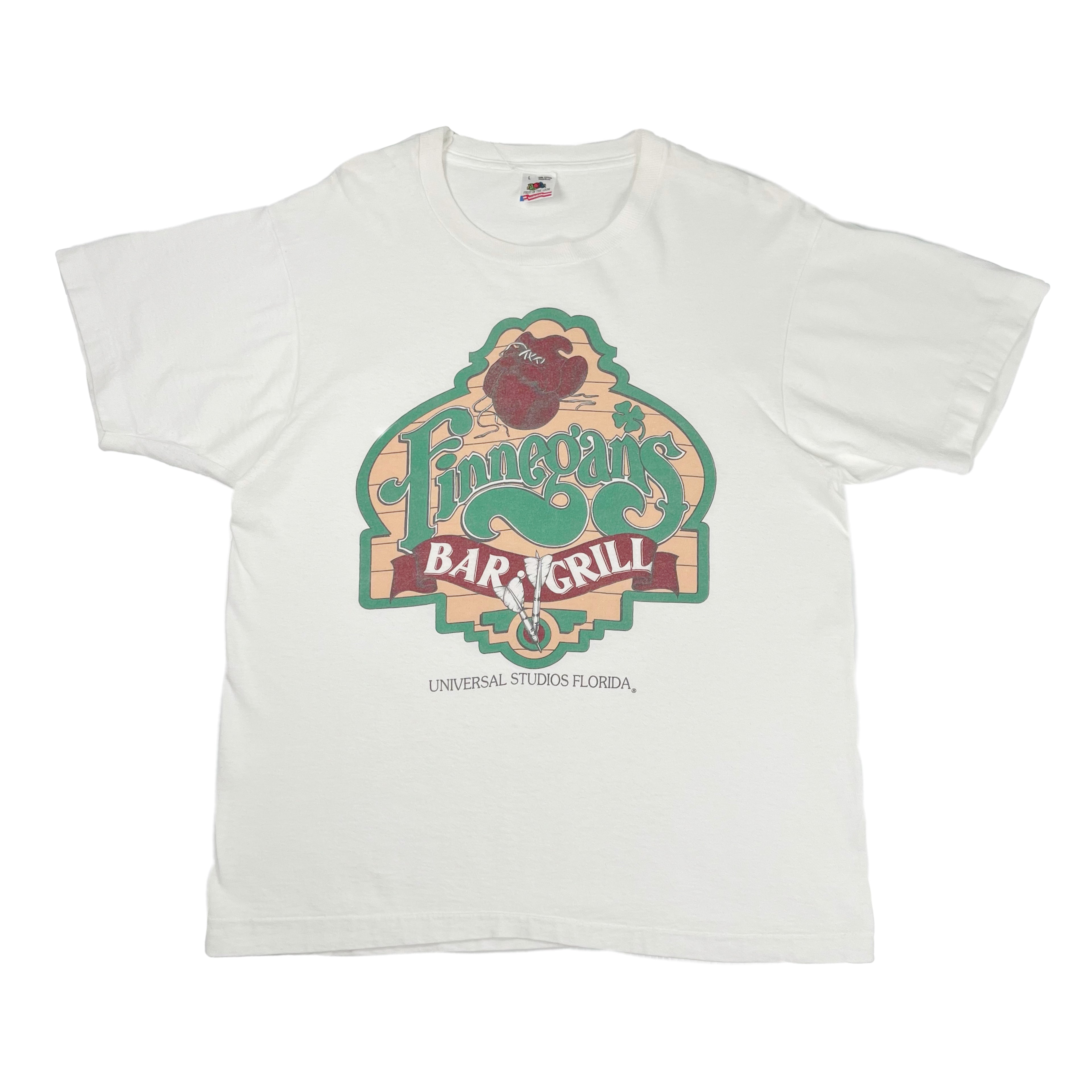 Vintage Finnegan's Universal Studios Tee L