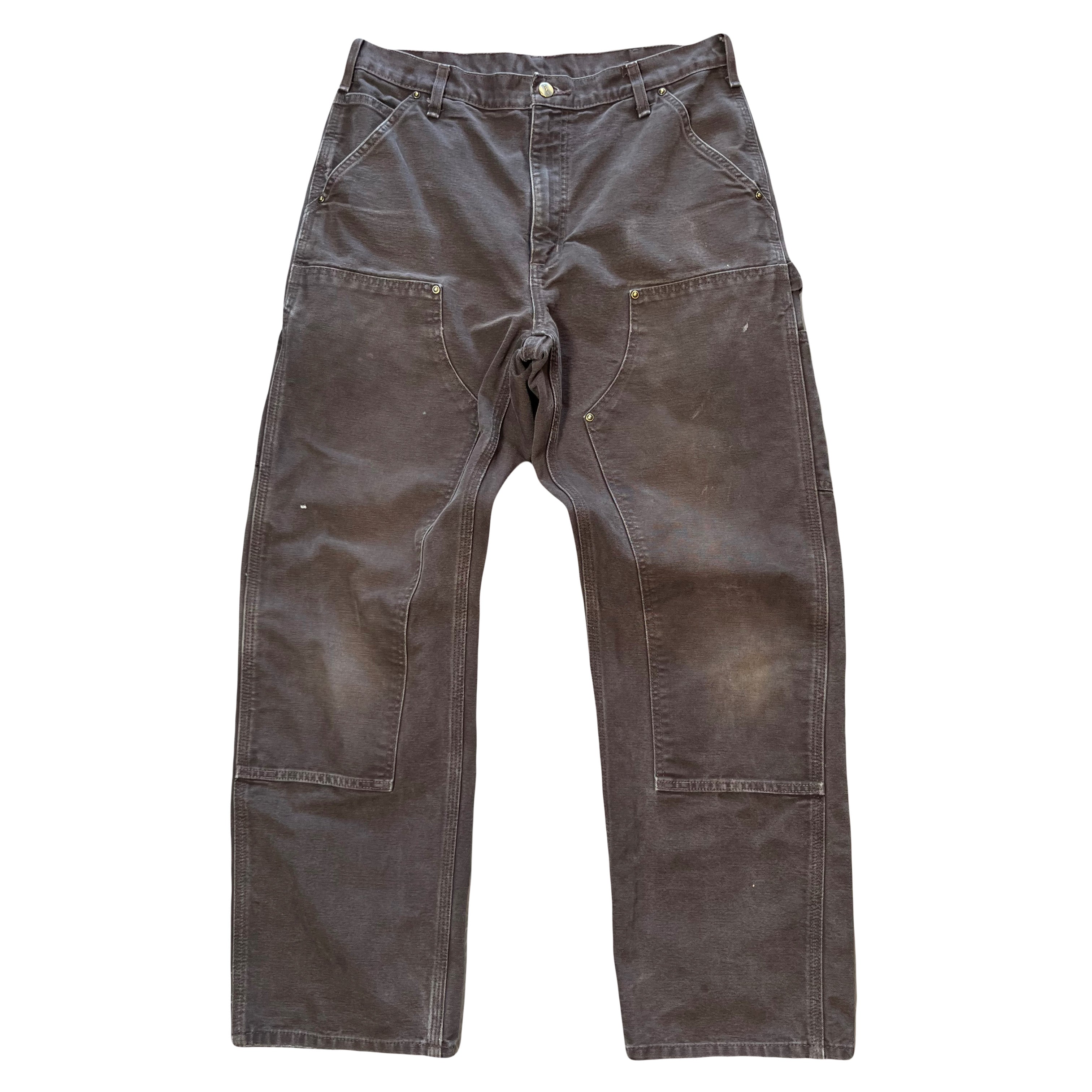 Carhartt B136 Double Knee Carpenter Denim 33