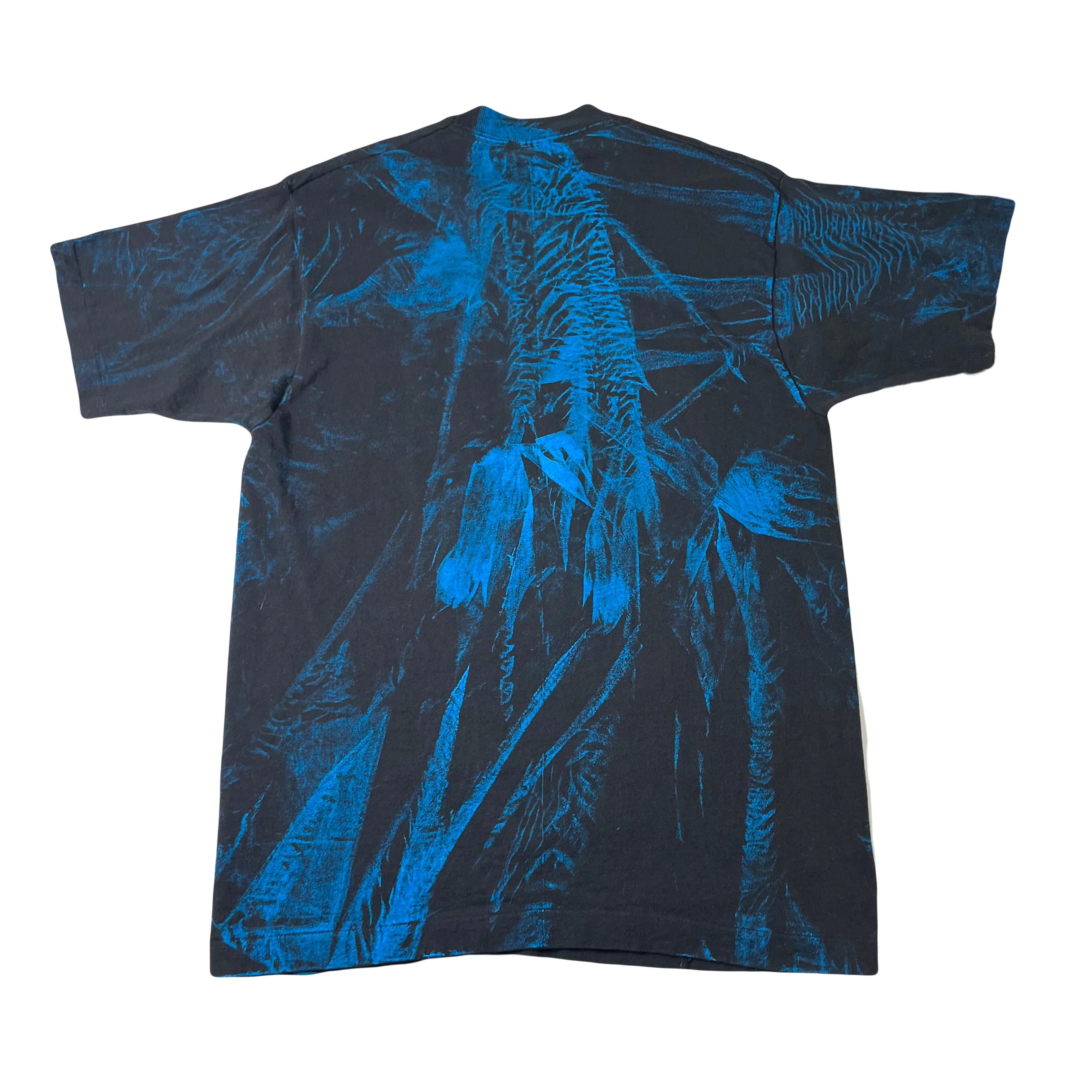 Vintage Wolf Graphic AOP Tee L