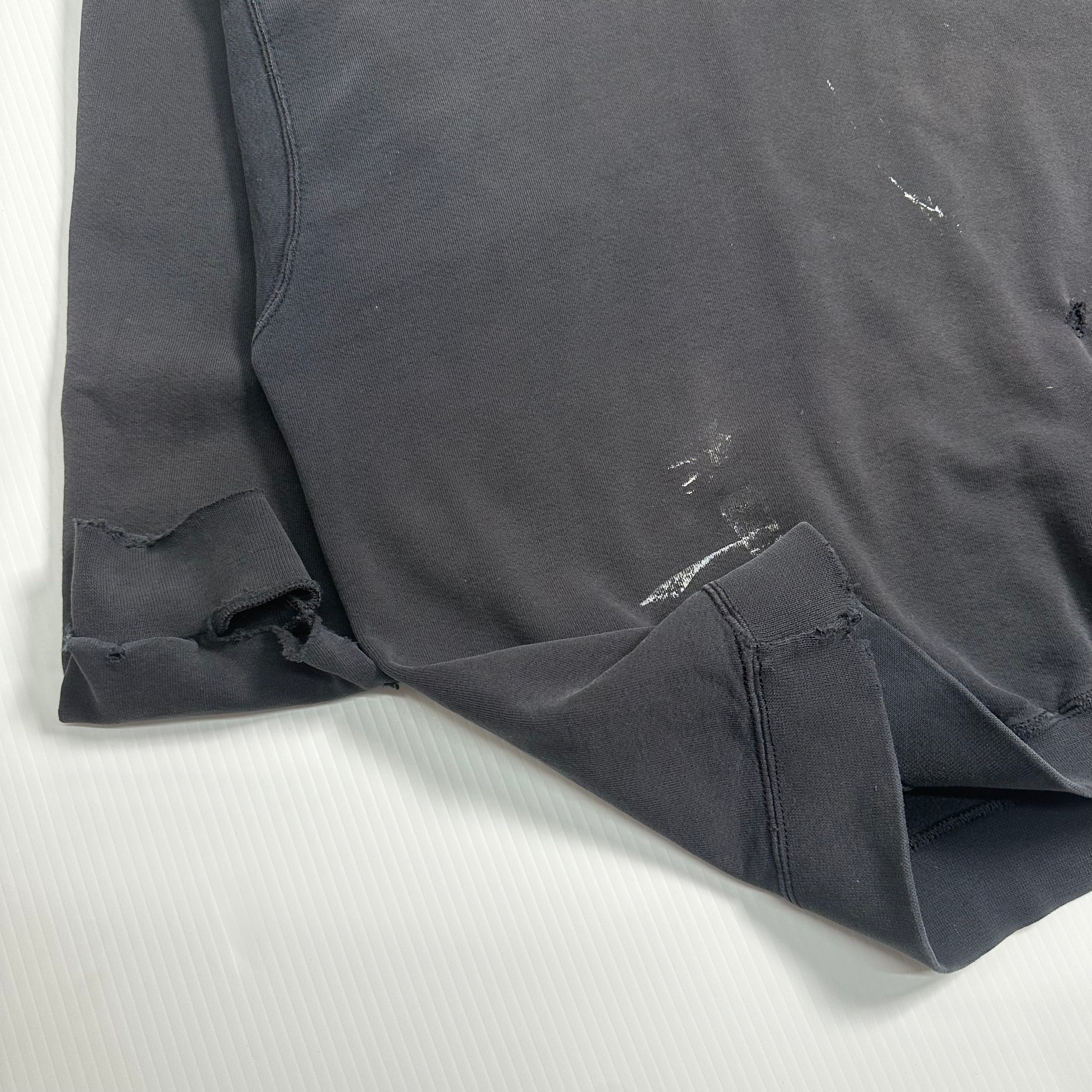 90s Nike Thrashed Mini Swoosh Crewneck XXXL