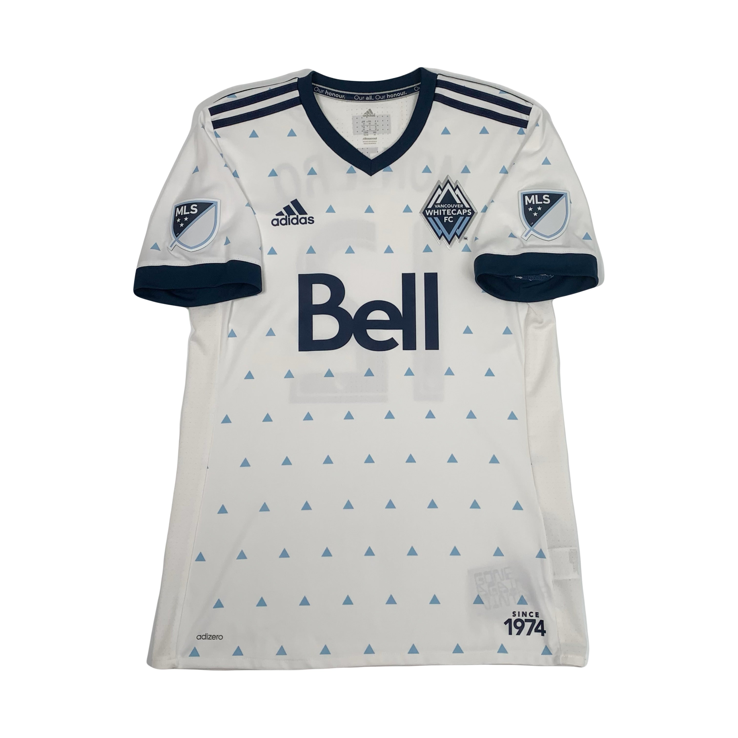 2017 Adidas Whitecaps Montero #12 Home Kit M
