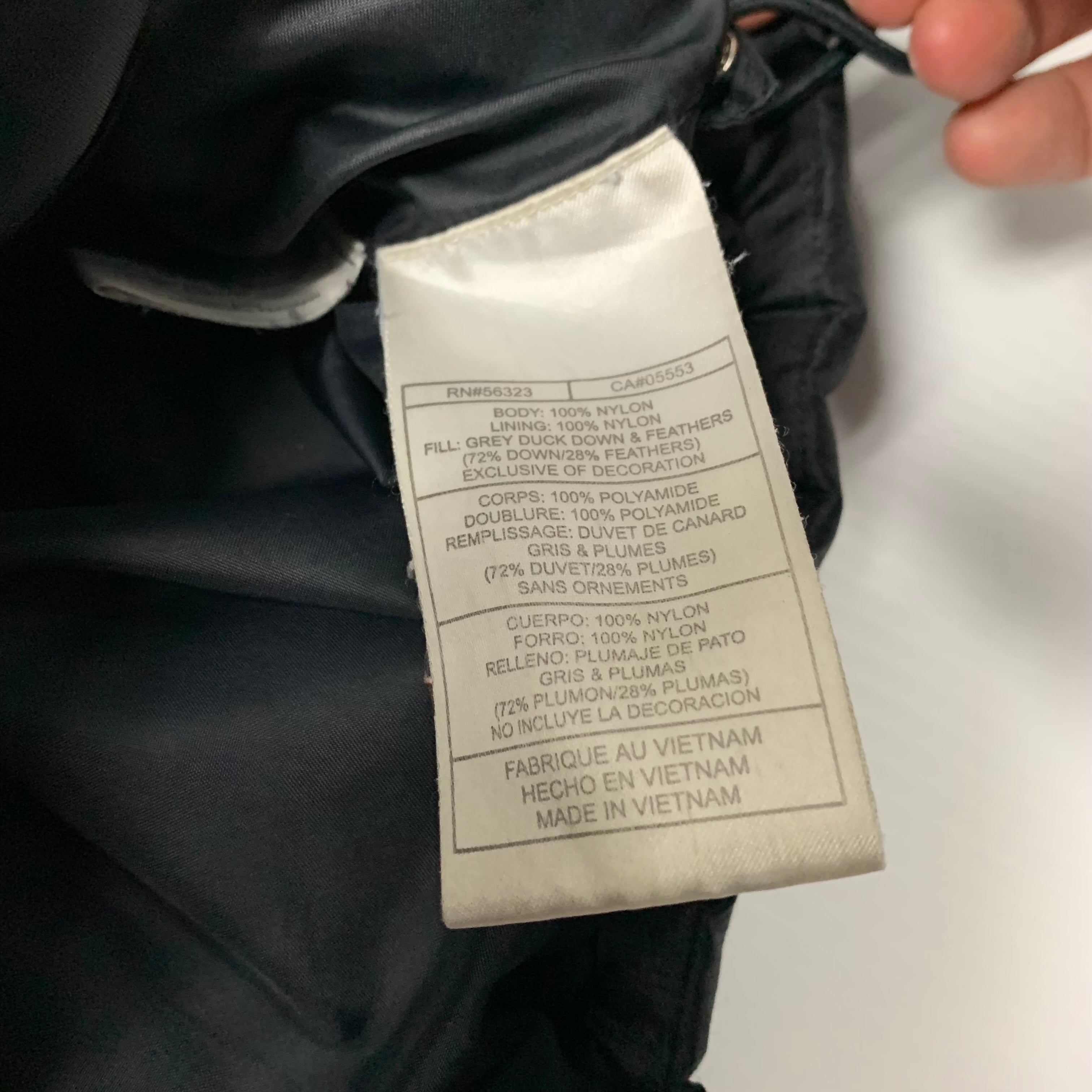 Y2K Black Nike Puffer Jacket M