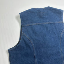 Load image into Gallery viewer, Vintage Wrangler Western Wear Denim Vest M
