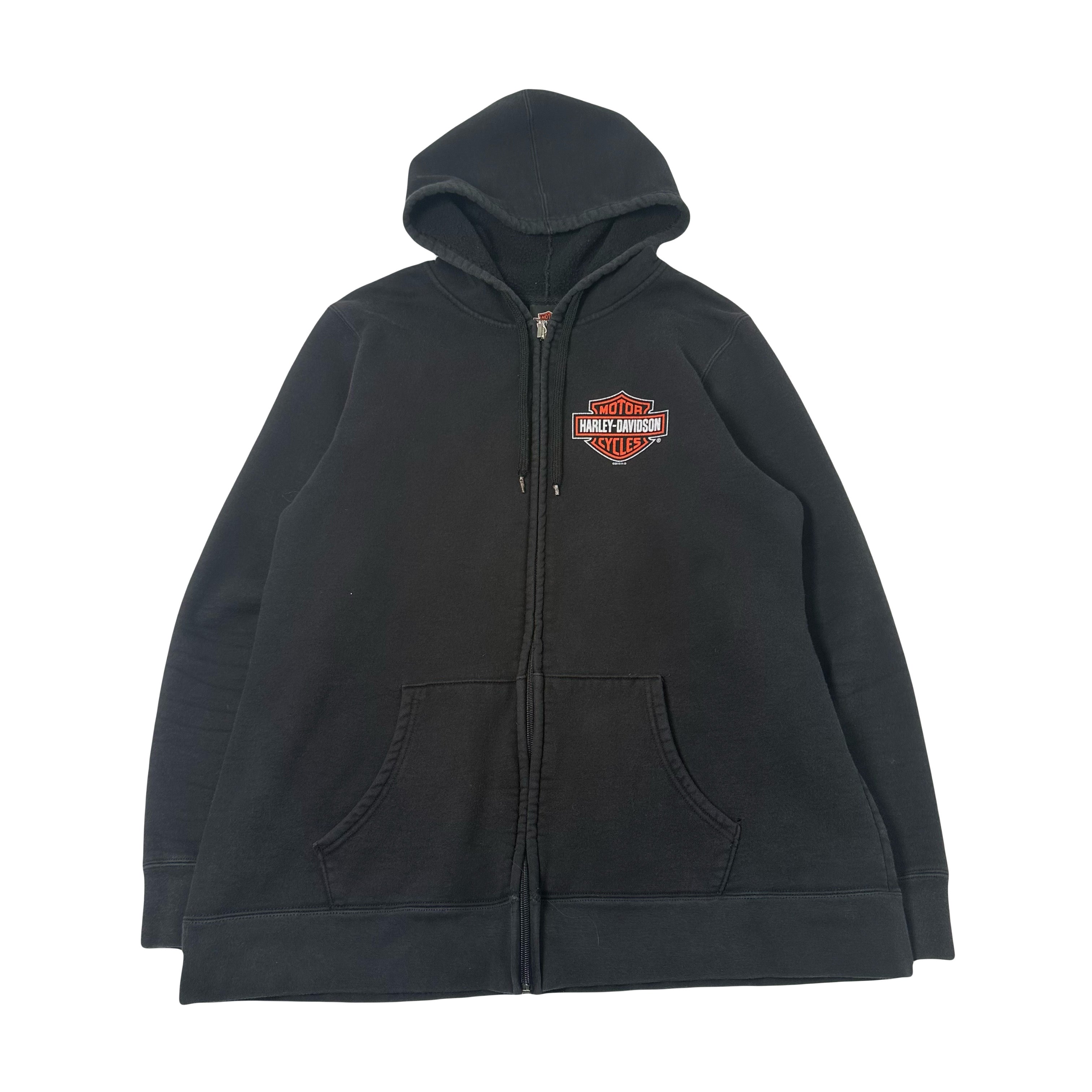 Harley Davidson Langley Zip Hoodie Women's XL