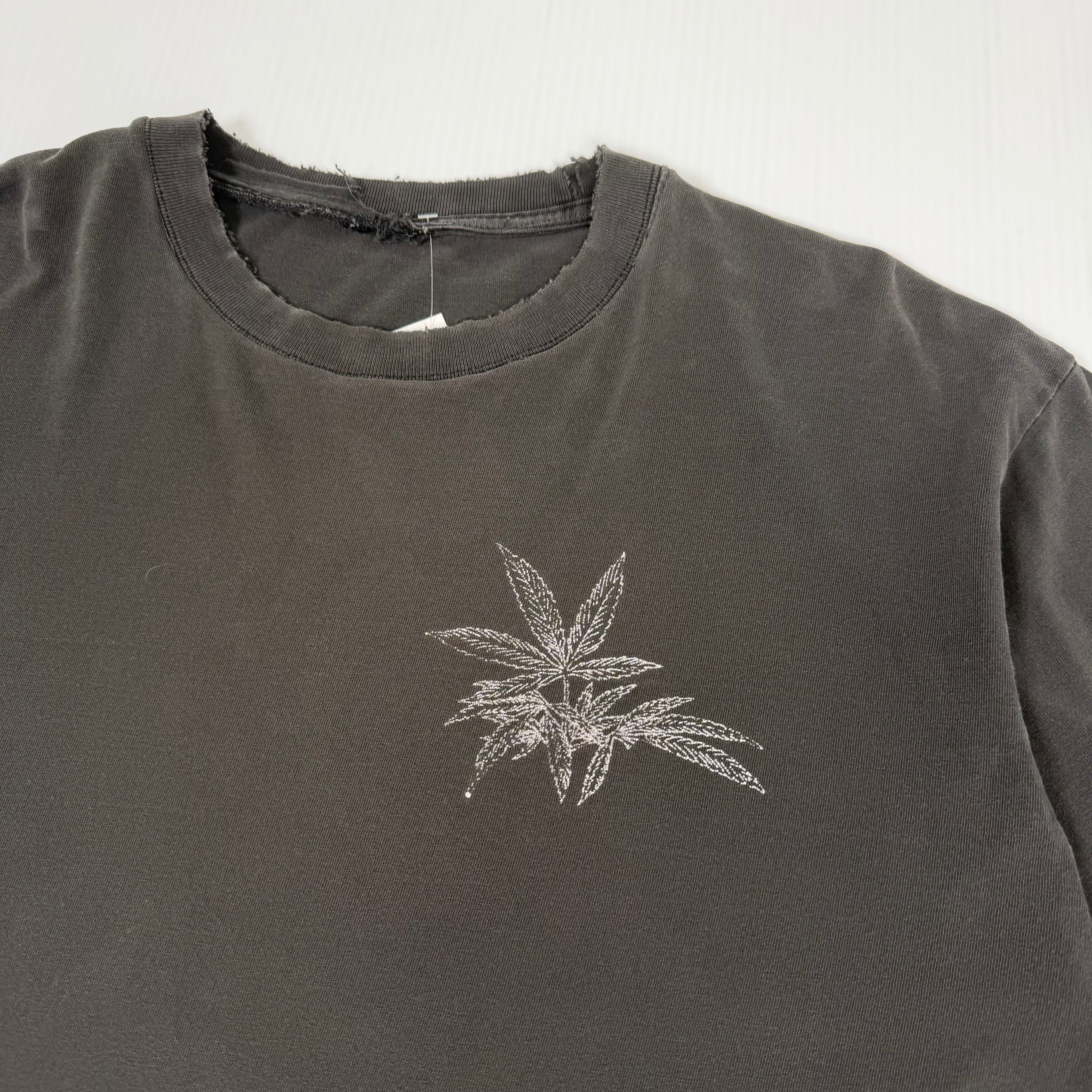 Vintage Field Of Dreams Cannabis Faded Tee L
